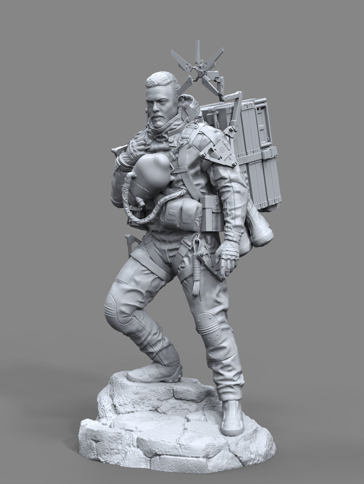 Death stranding Sam Porter 3D print model_21