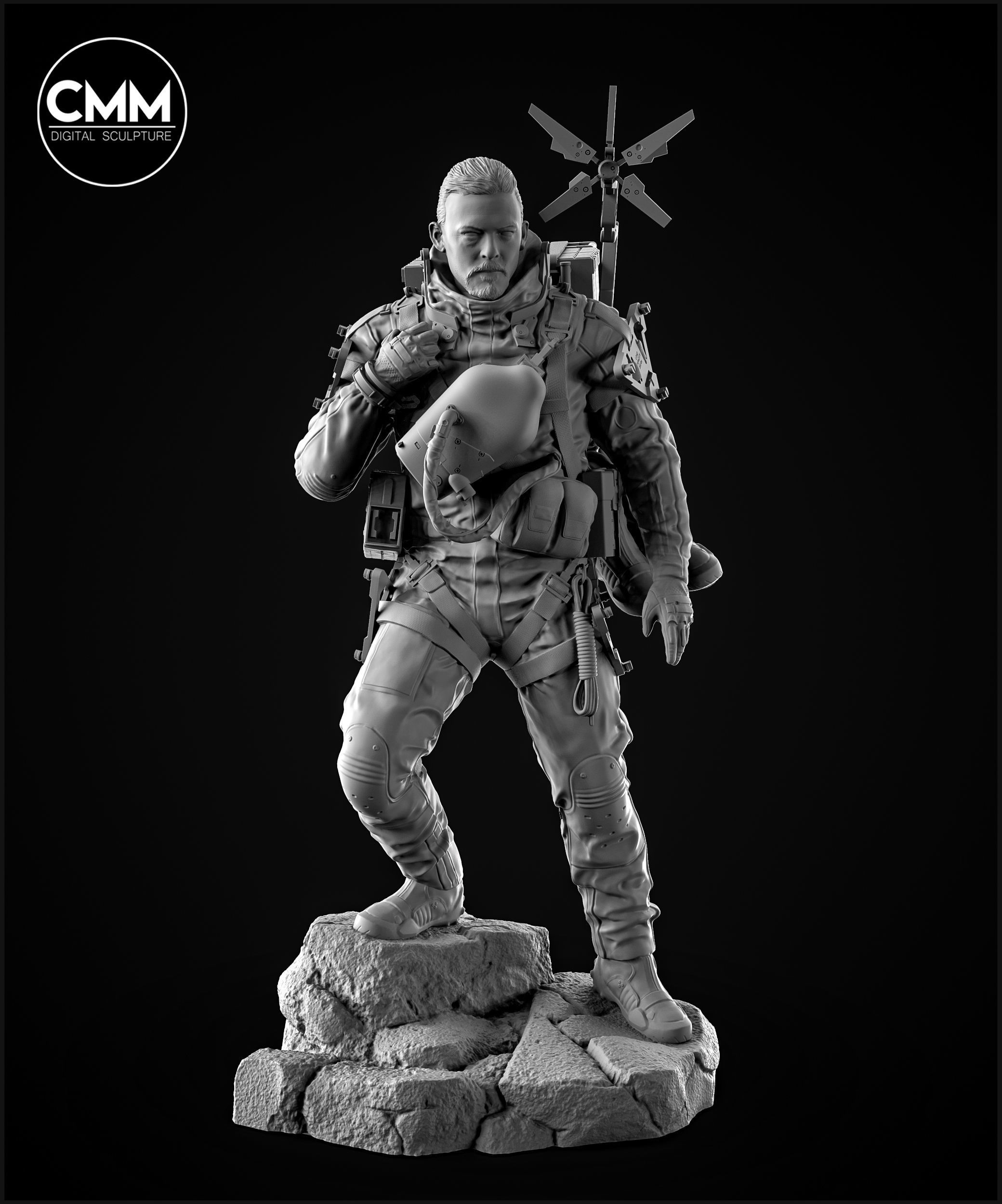 Death stranding Sam Porter 3D print model_6