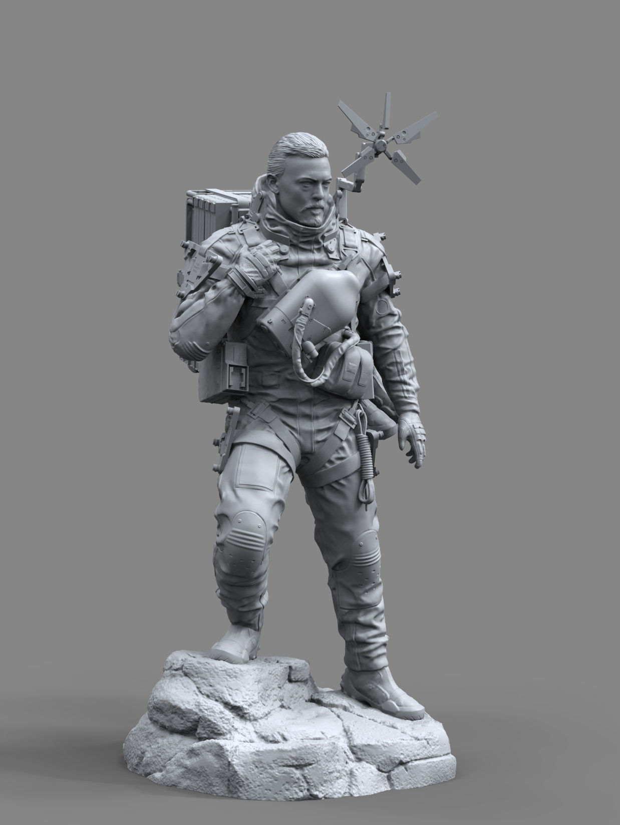 Death stranding Sam Porter 3D print model_19