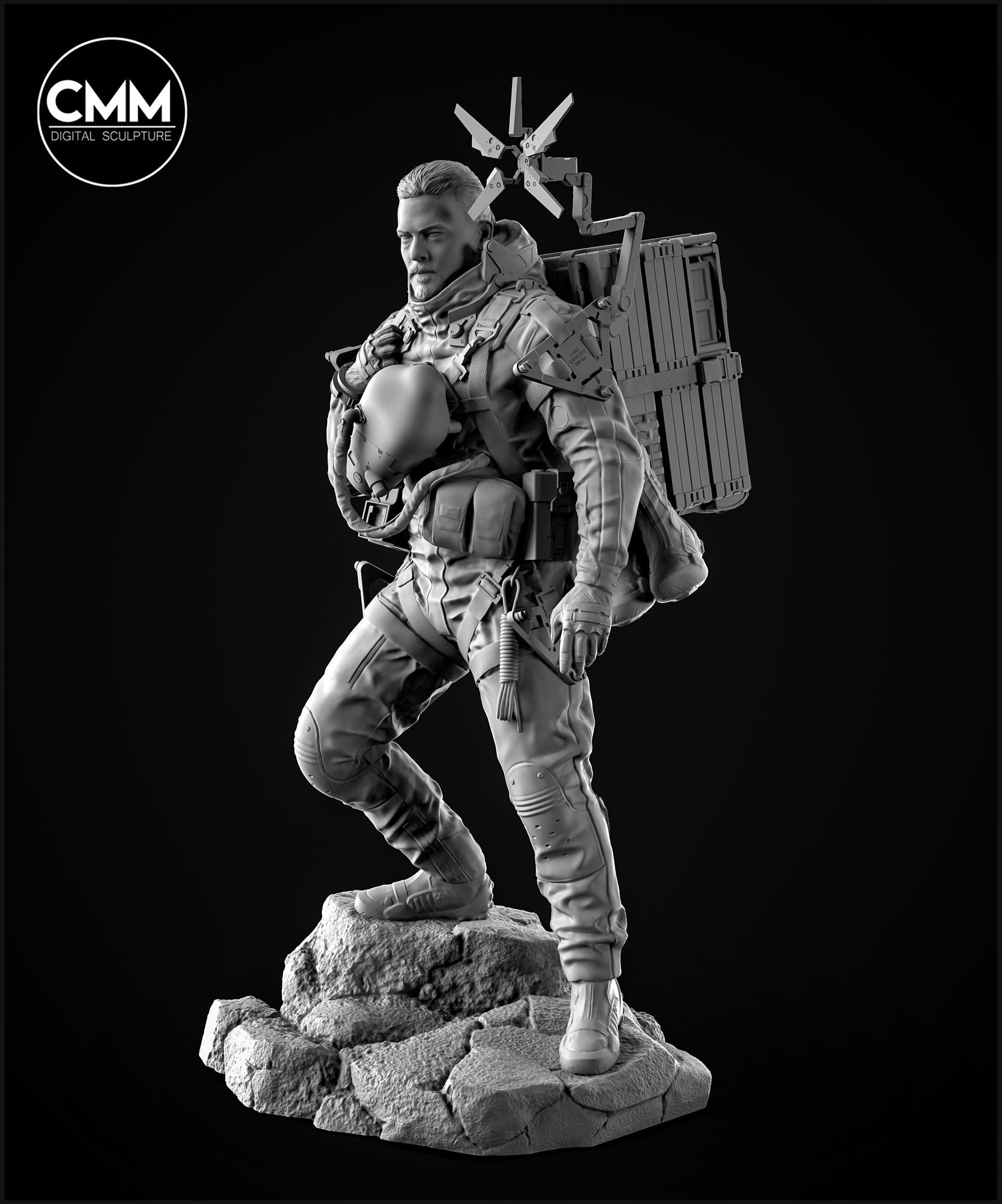 Death stranding Sam Porter 3D print model_7