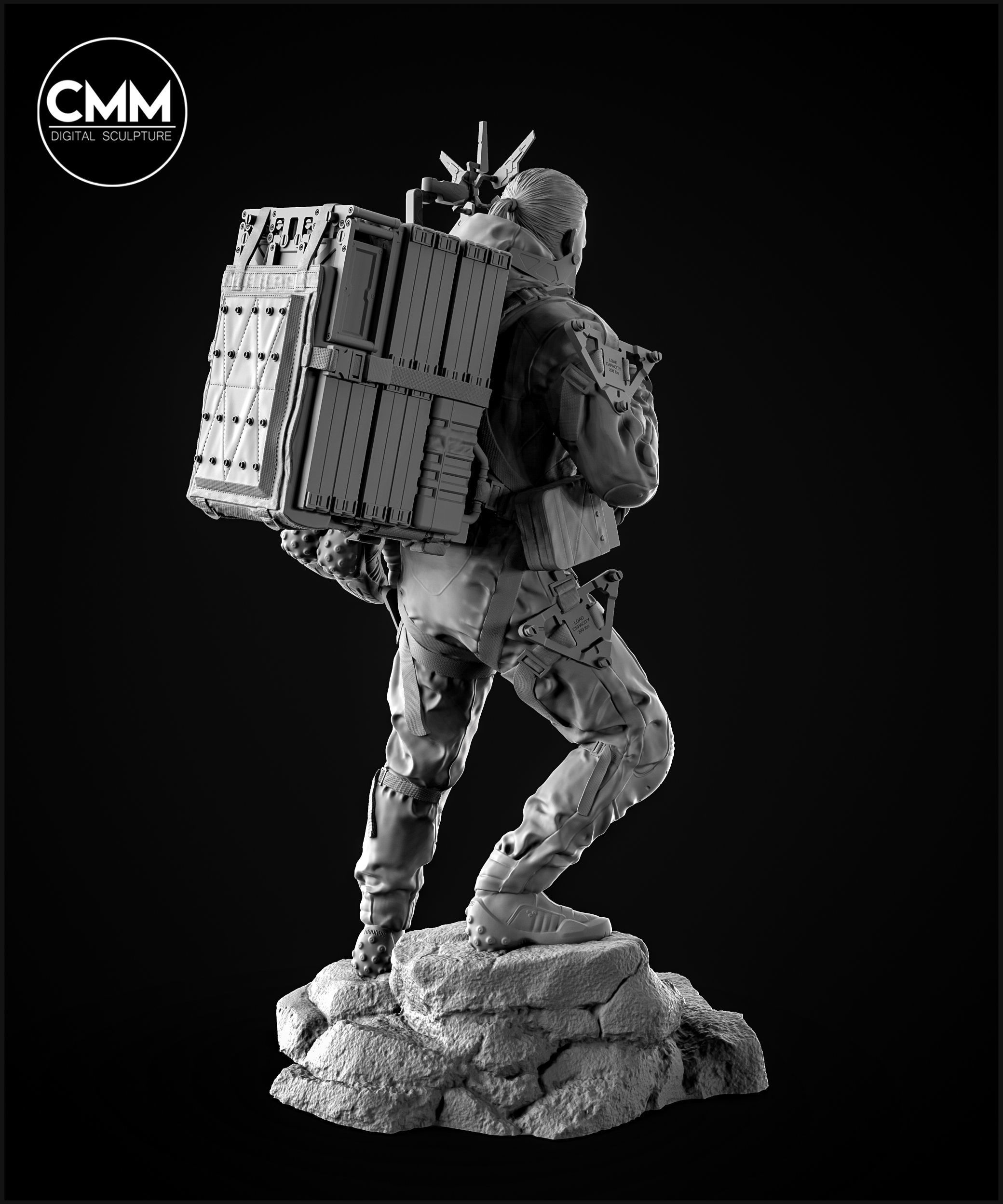Death stranding Sam Porter 3D print model_10