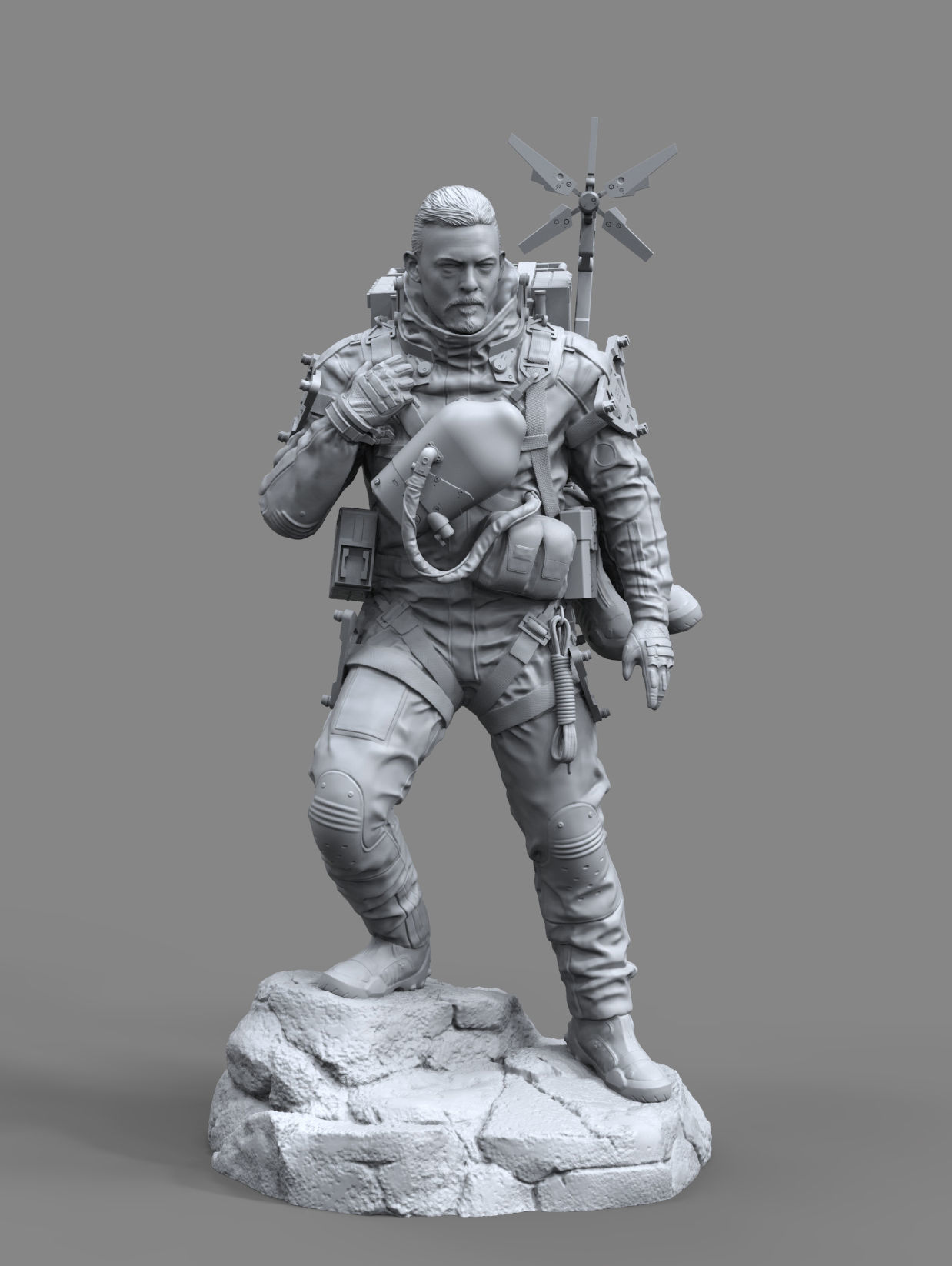 Death stranding Sam Porter 3D print model_20