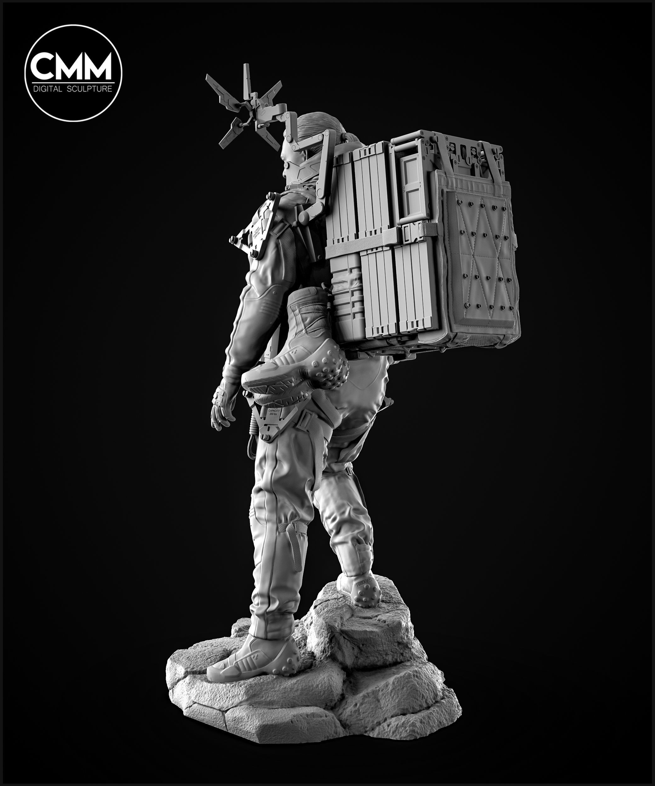 Death stranding Sam Porter 3D print model_9