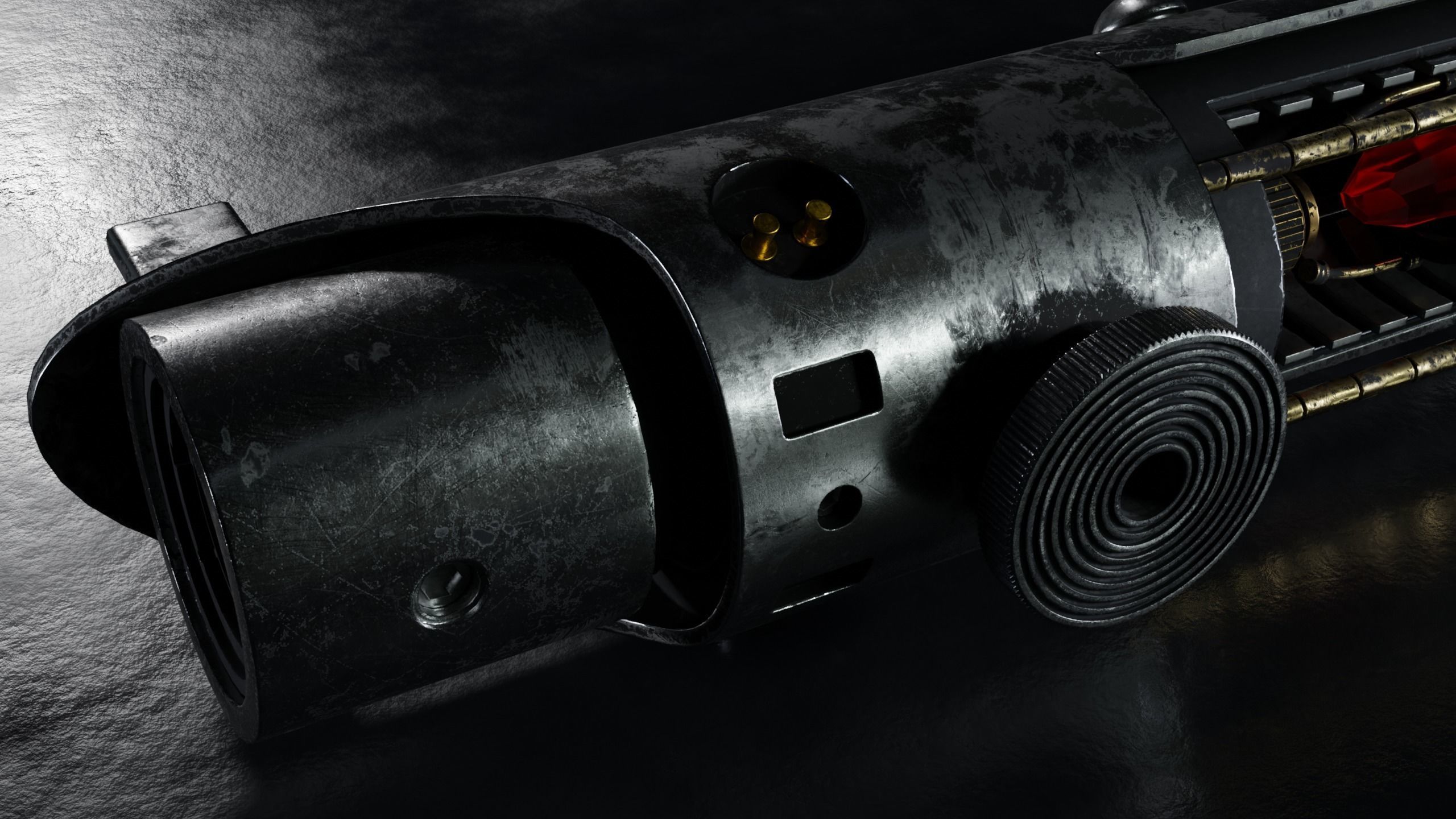 Starkillers lightsaber 3D model_3