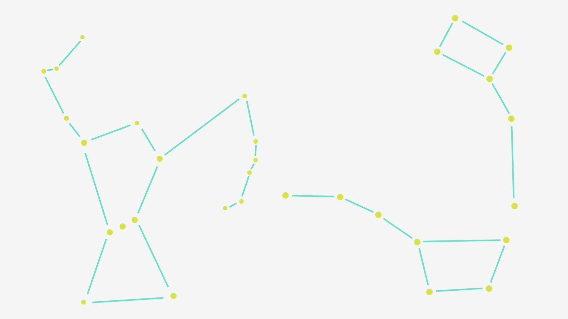 Orion Ursa Minor Ursa Major Constellation 3D model_8