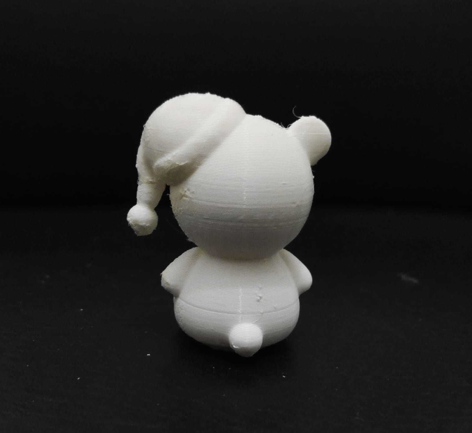 Xmas Cute Bear 3D print model_9