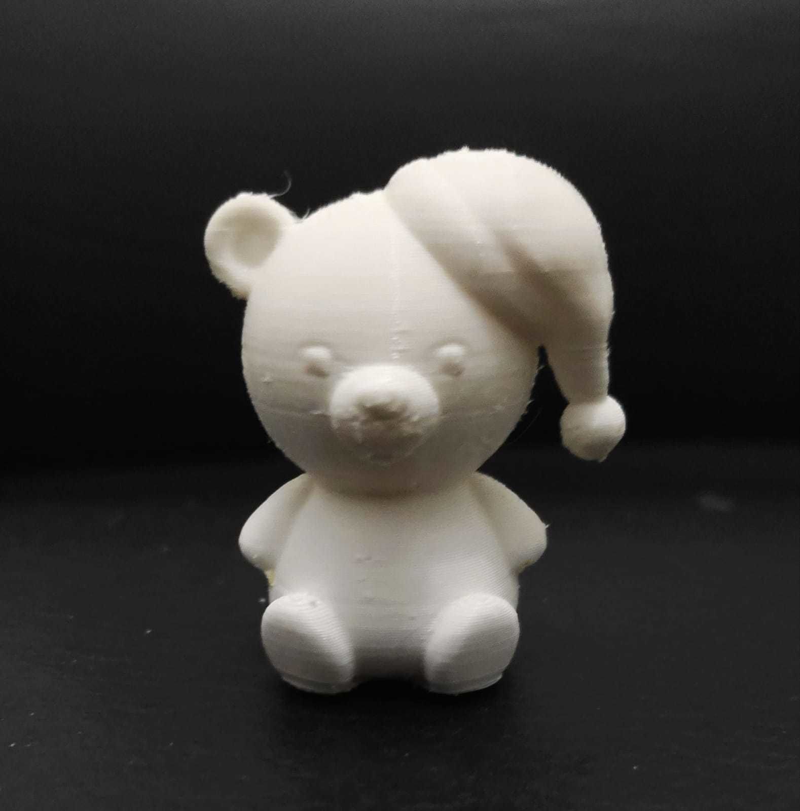Xmas Cute Bear 3D print model_3