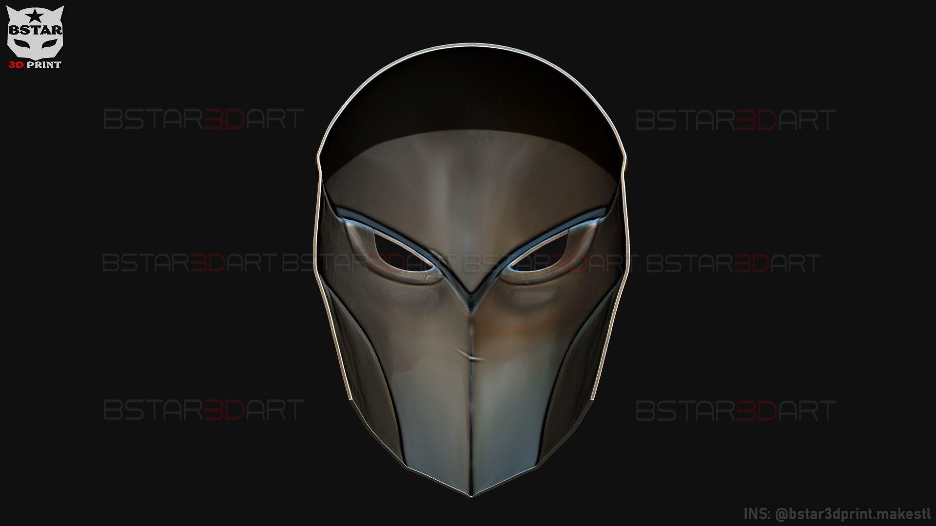 Aragami 2 Mask - Tetsu Mask - High Quality Details 3D print model_15