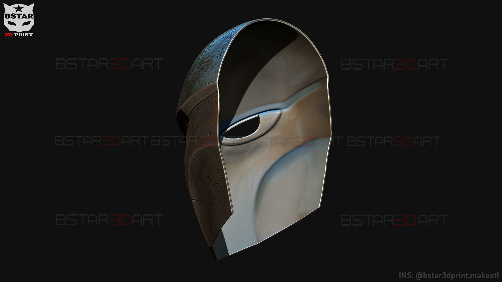 Aragami 2 Mask - Tetsu Mask - High Quality Details 3D print model_14