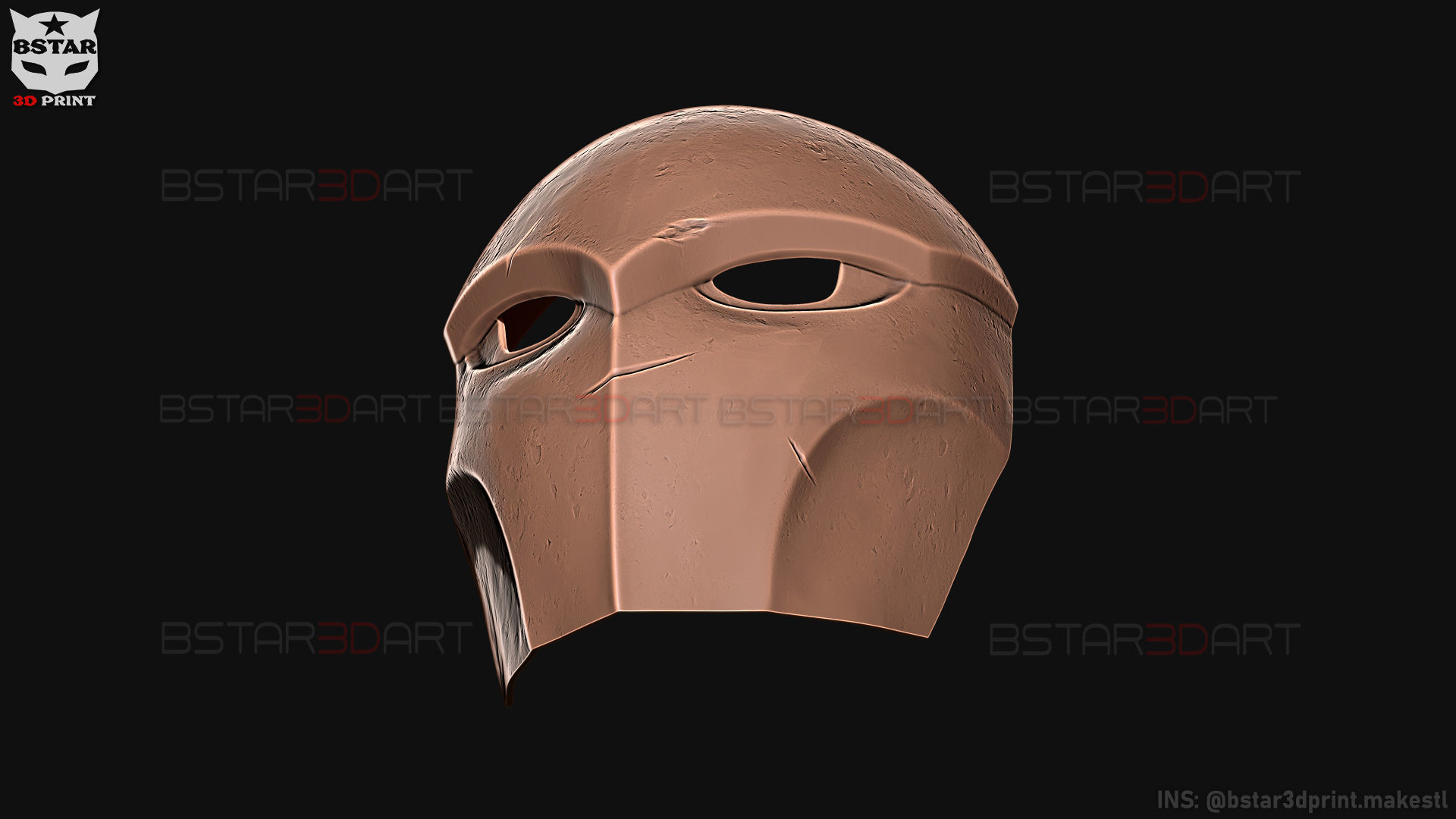 Aragami 2 Mask - Tetsu Mask - High Quality Details 3D print model_24