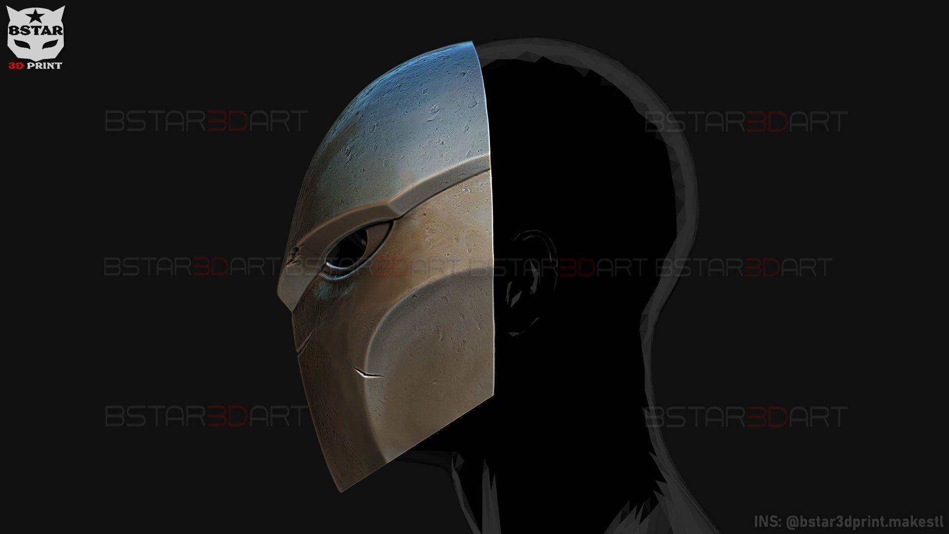 Aragami 2 Mask - Tetsu Mask - High Quality Details 3D print model_8