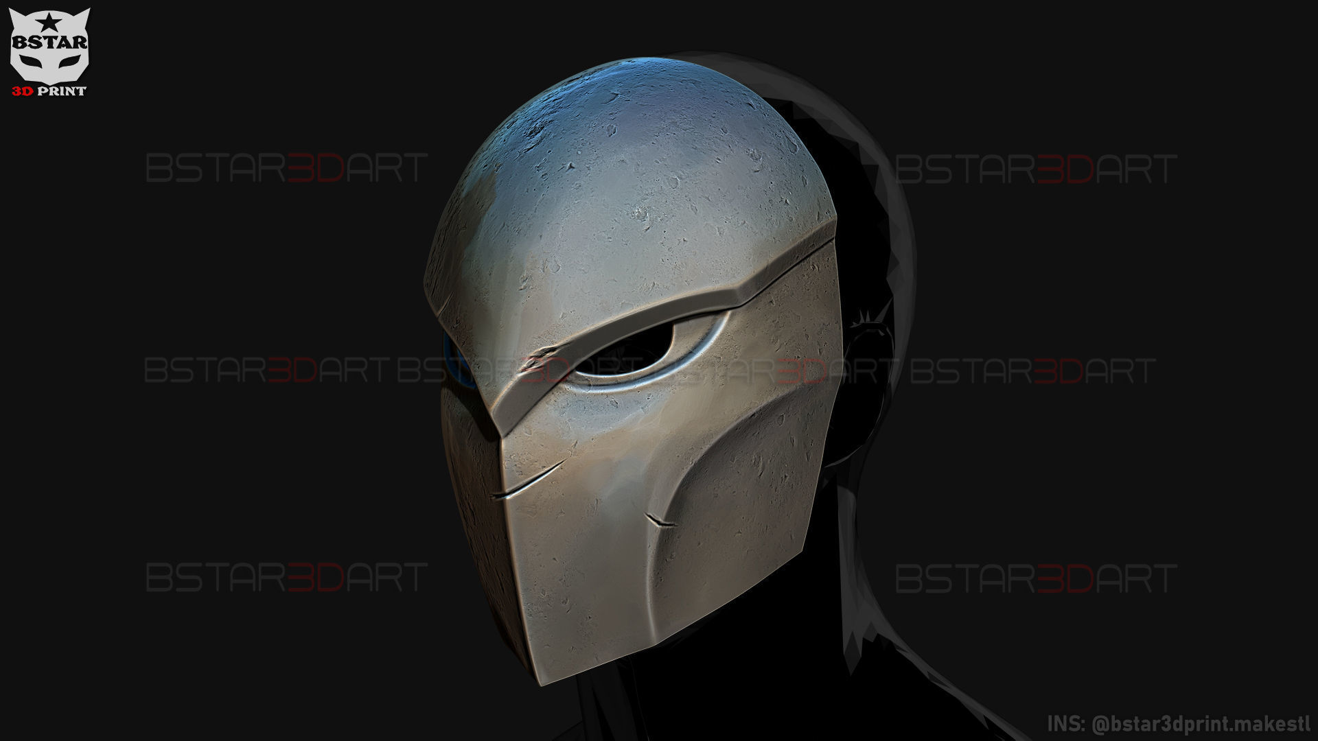 Aragami 2 Mask - Tetsu Mask - High Quality Details 3D print model_7