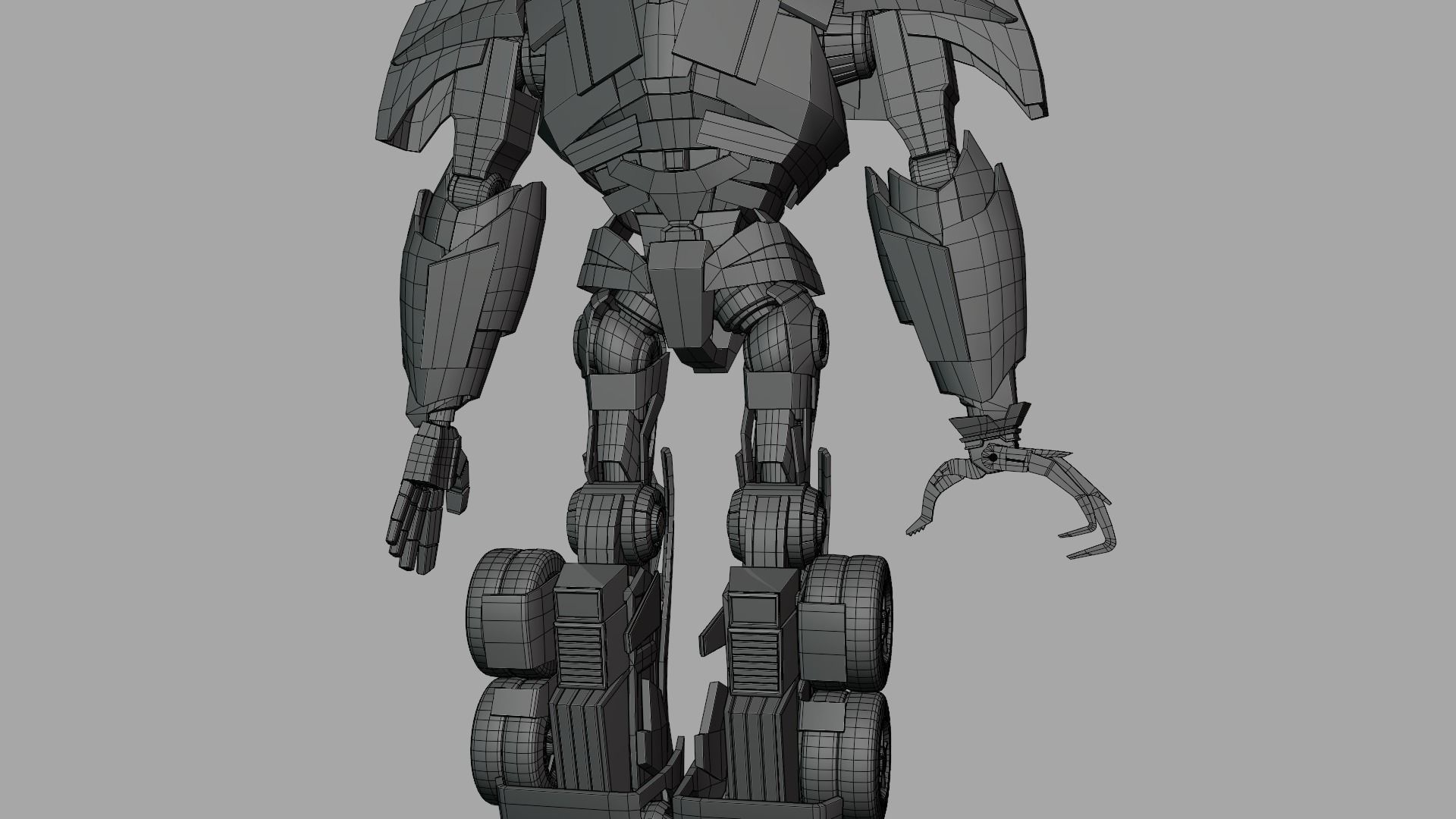 Ultra Magnus Transformers Prime Character Rig Low-poly 3D model_20