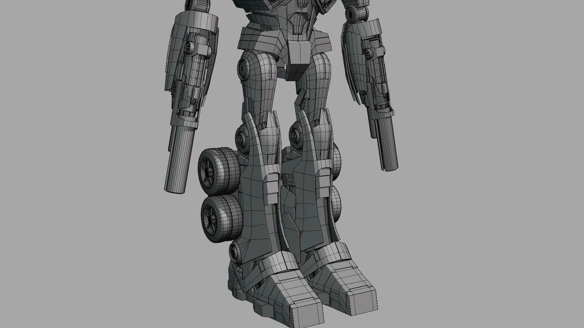 Ultra Magnus Transformers Prime Character Rig Low-poly 3D model_21
