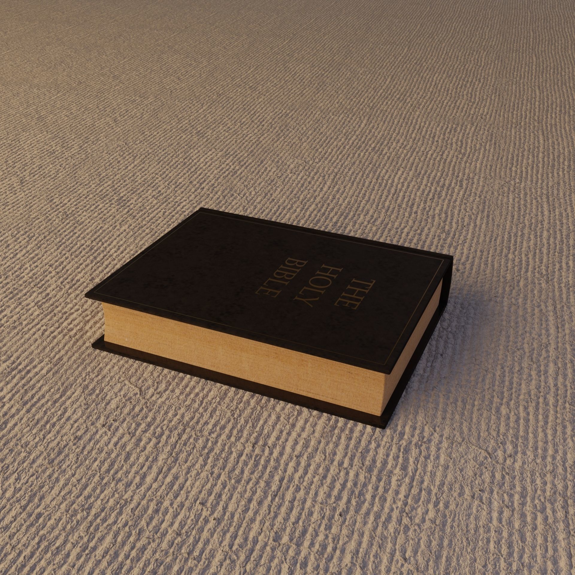 Holy Bible Free low-poly 3D model_6