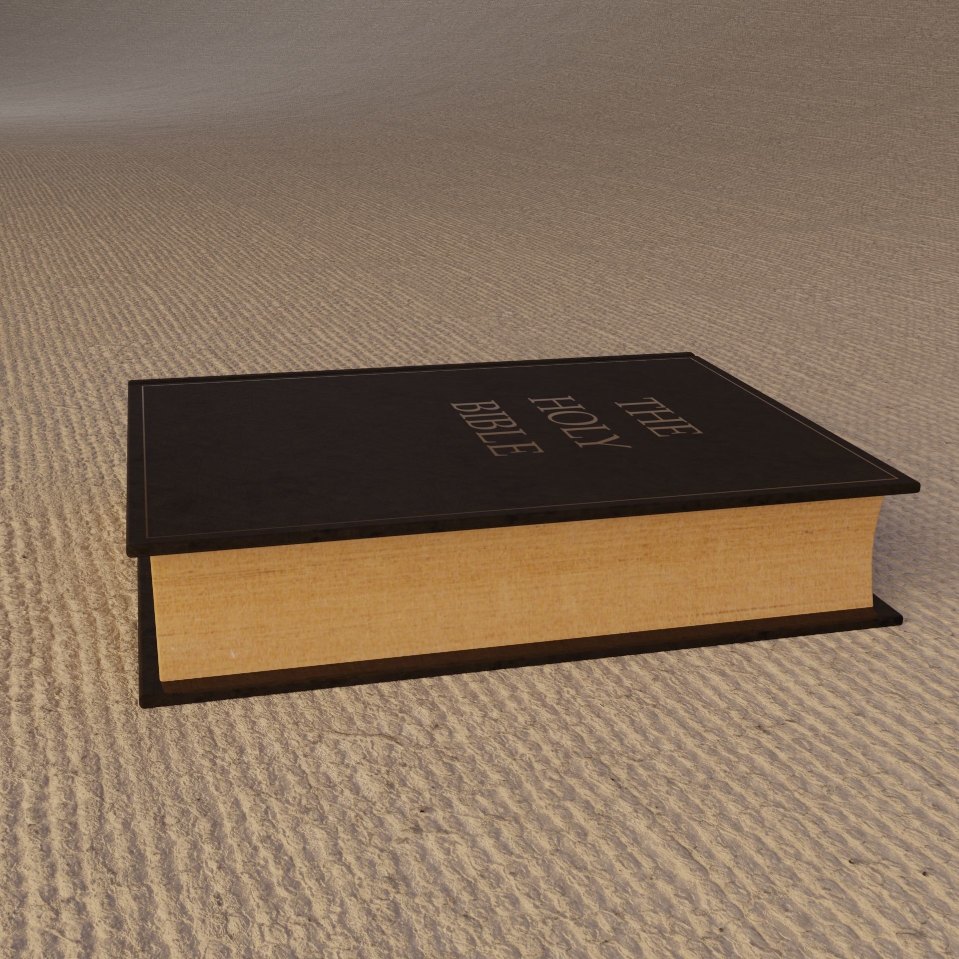 Holy Bible Free low-poly 3D model_8