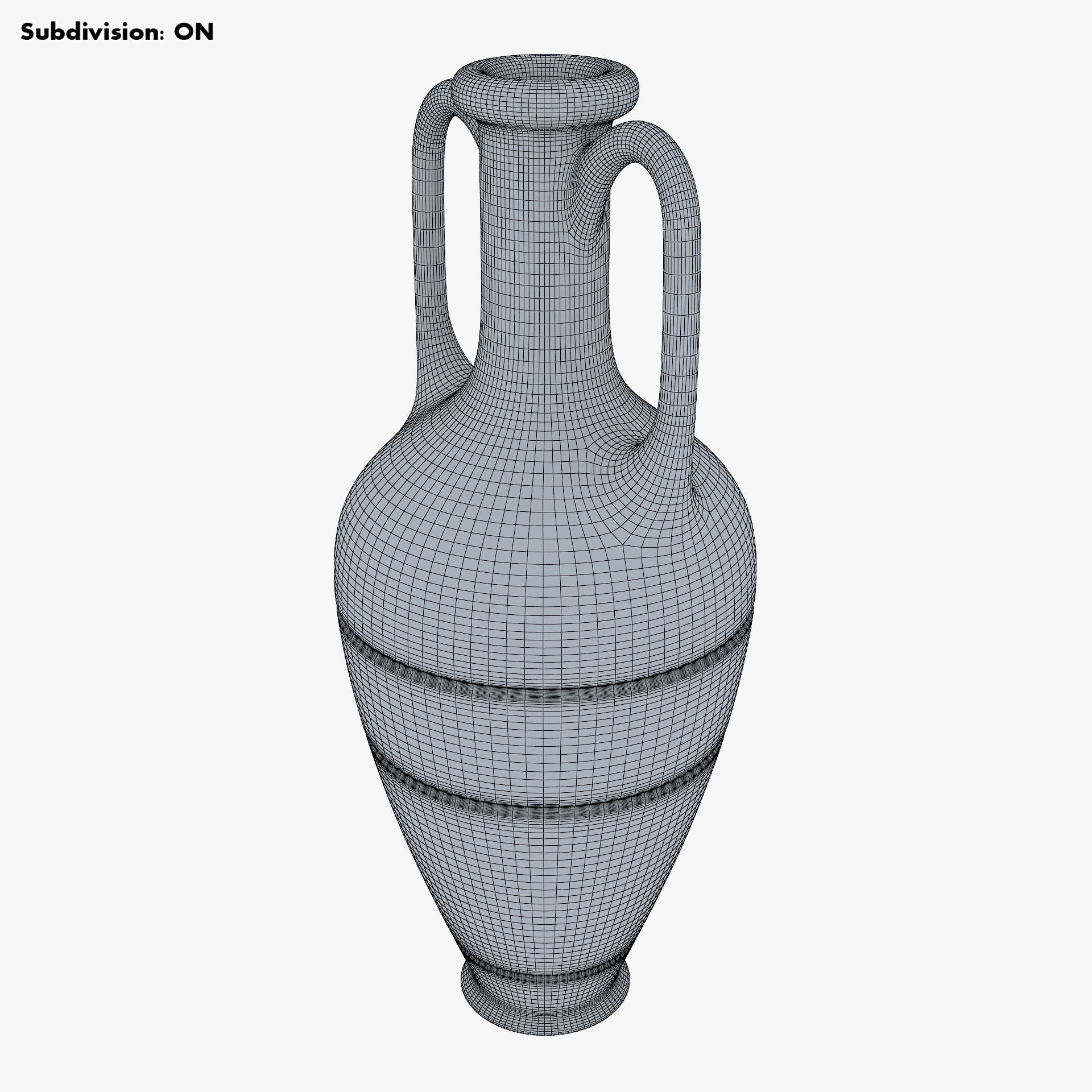 Antique Amphora v 1 3D model_6