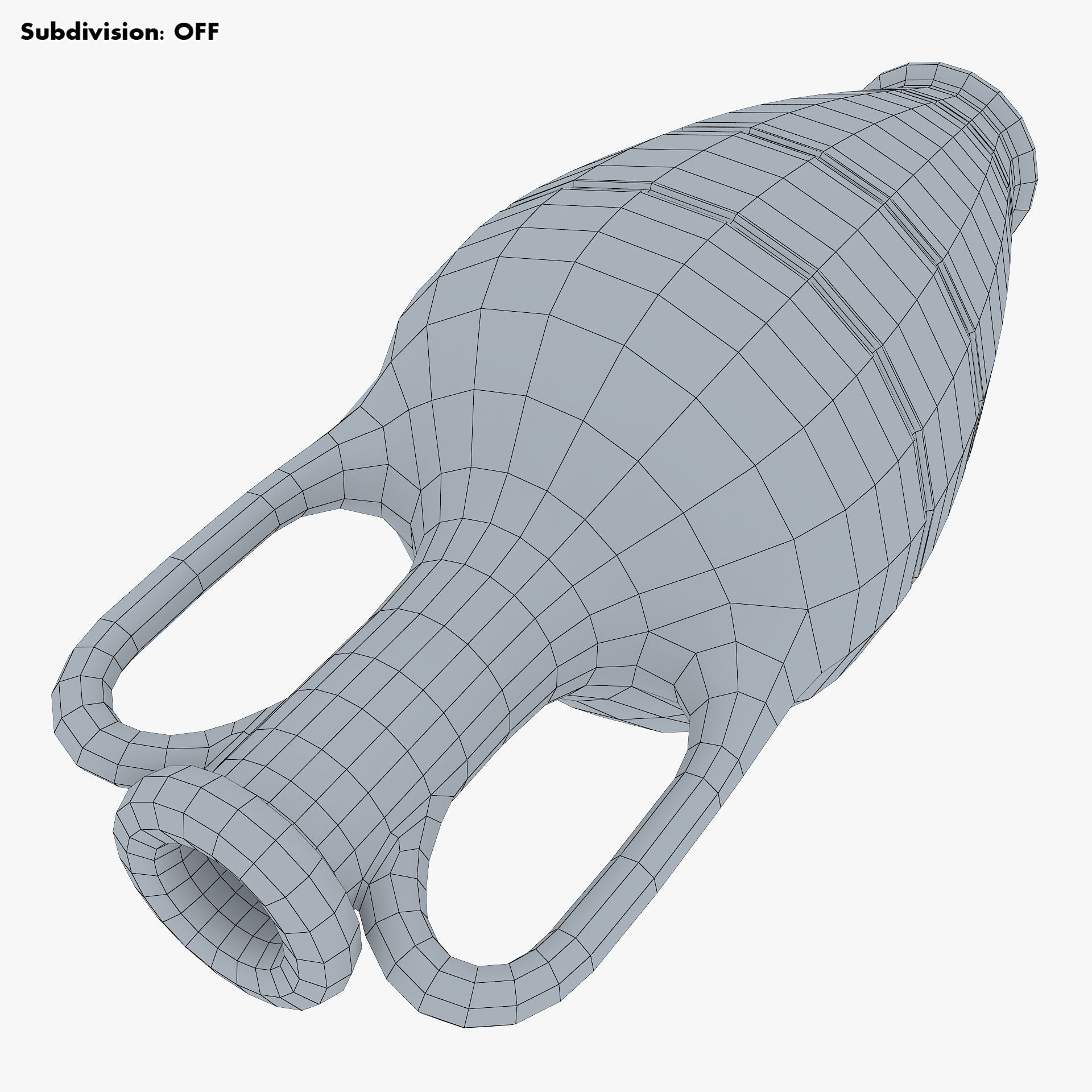 Antique Amphora v 1 3D model_15