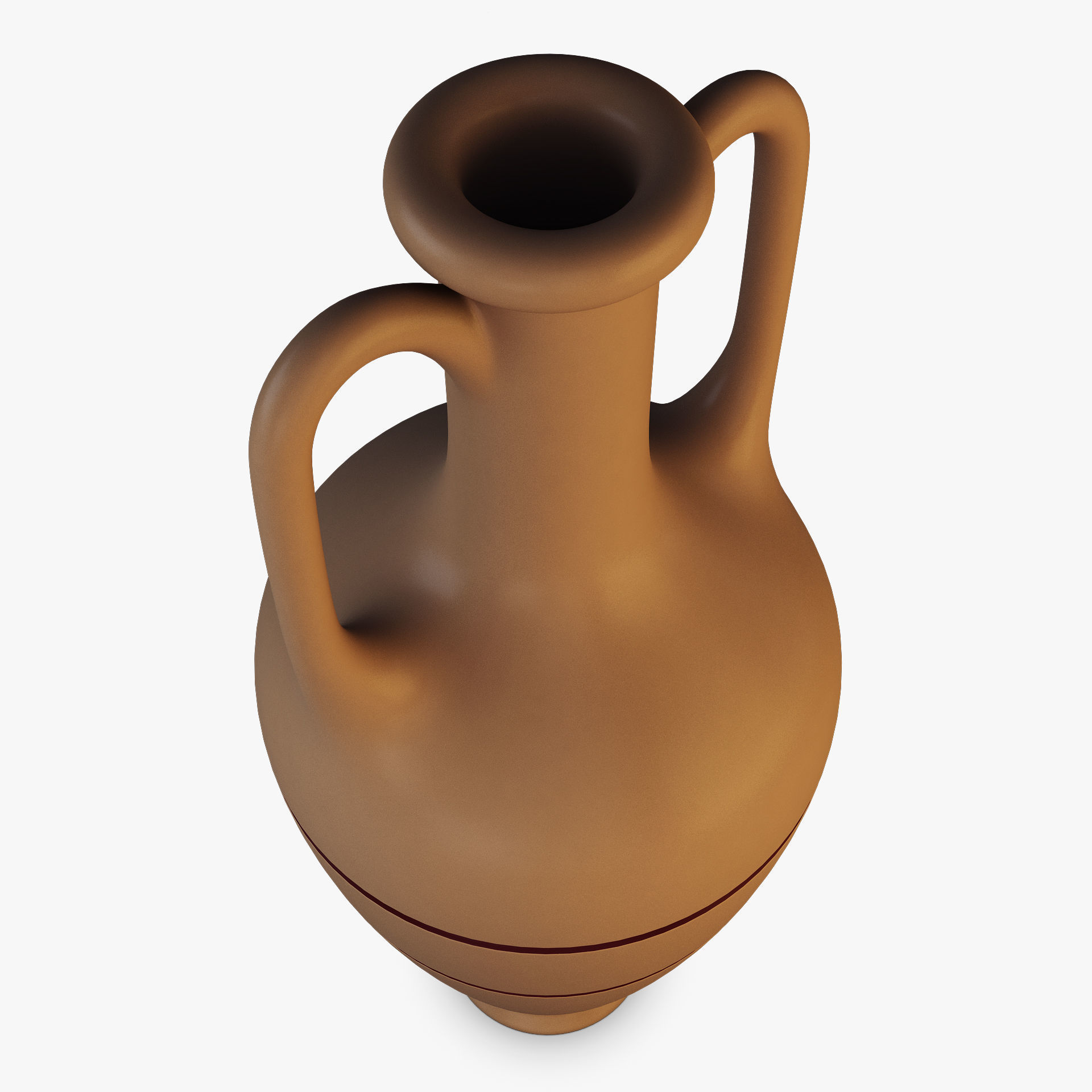 Antique Amphora v 1 3D model_2