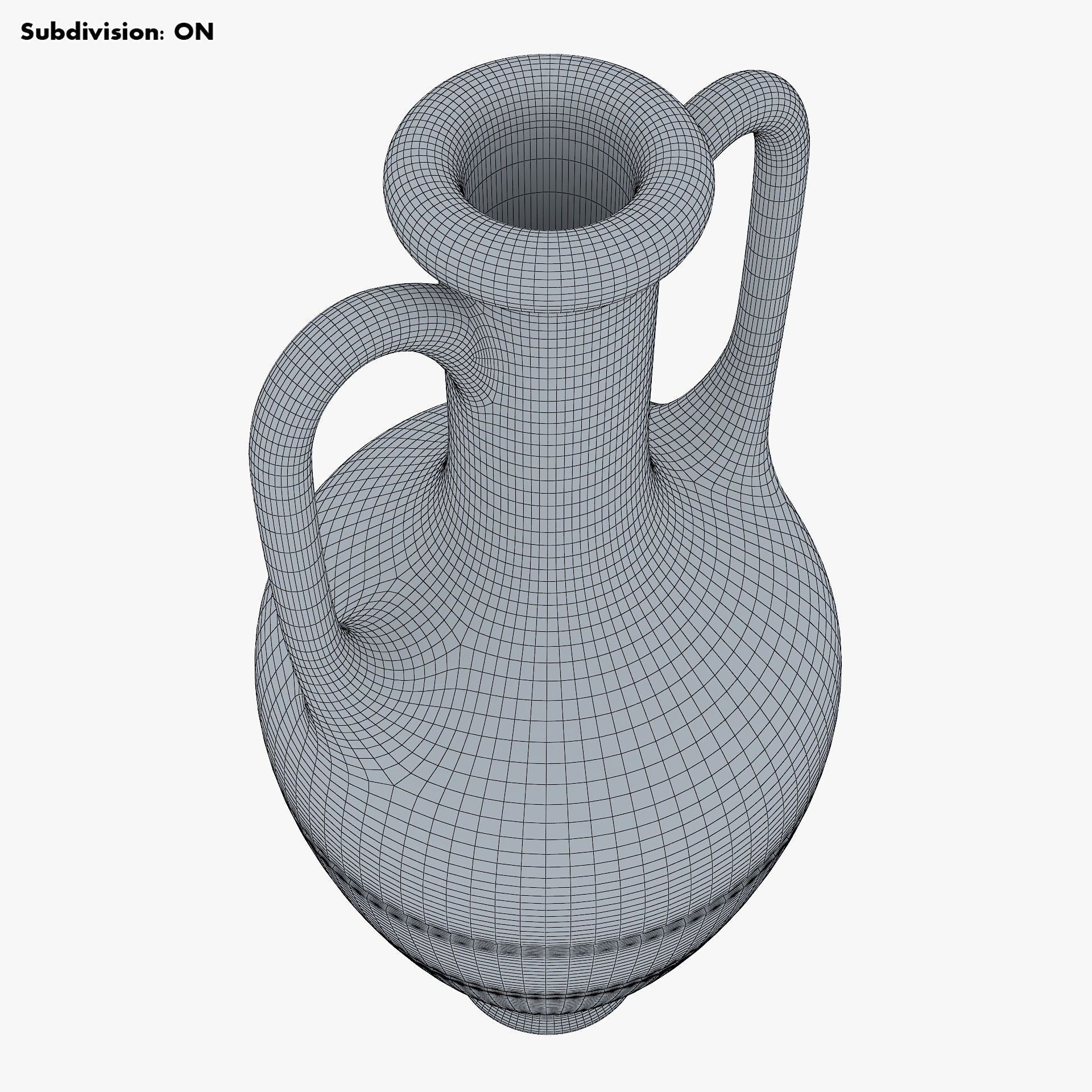 Antique Amphora v 1 3D model_10