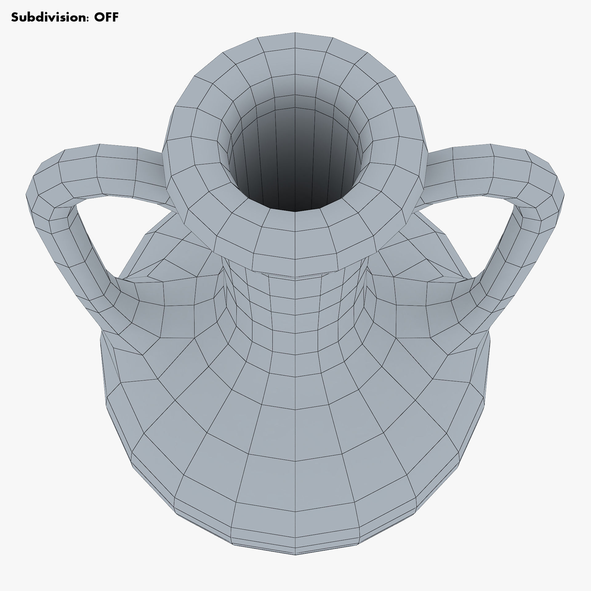 Antique Amphora v 1 3D model_17