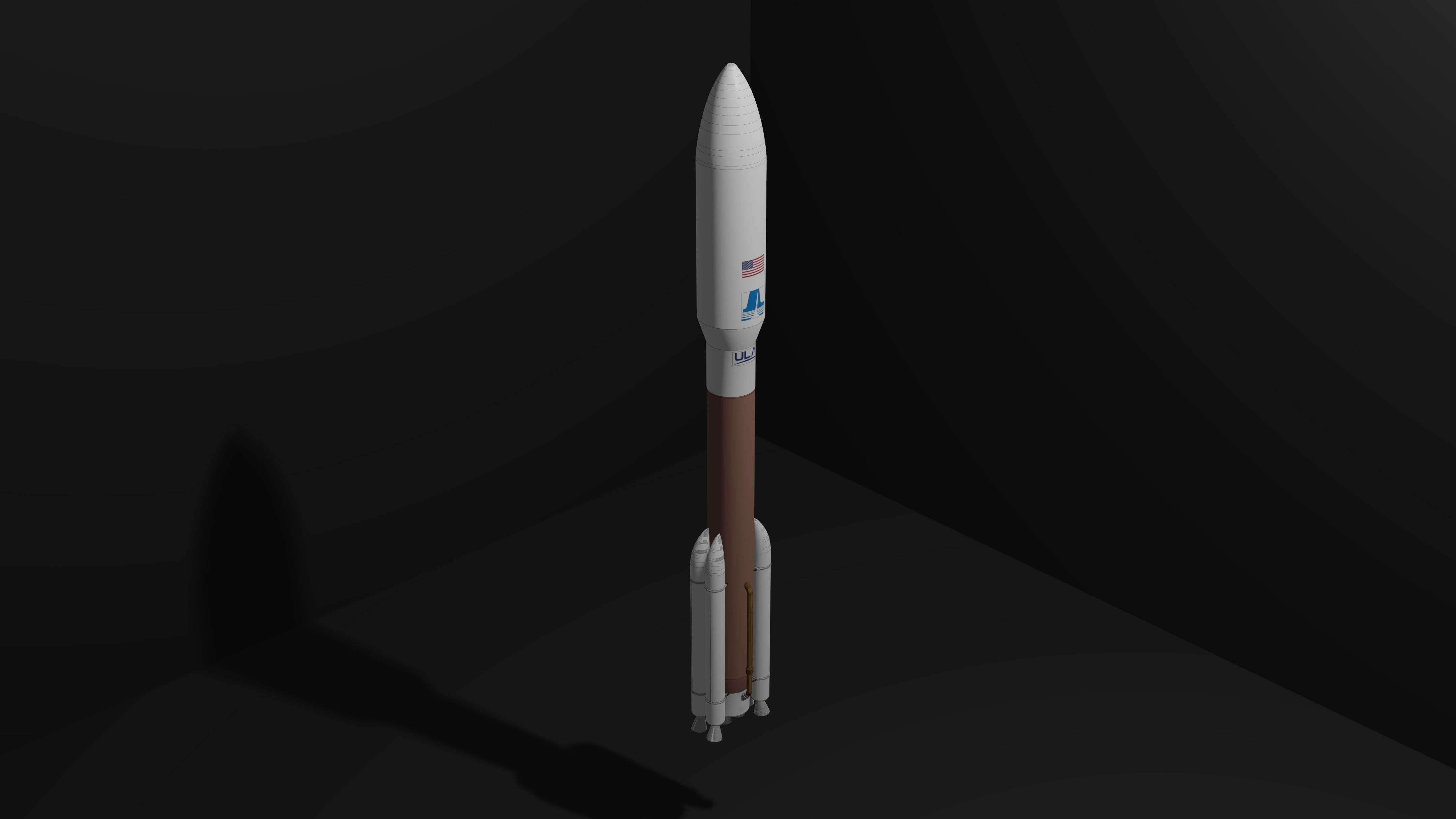 GEM-63 - Solid Rocket Booster Free 3D model_18