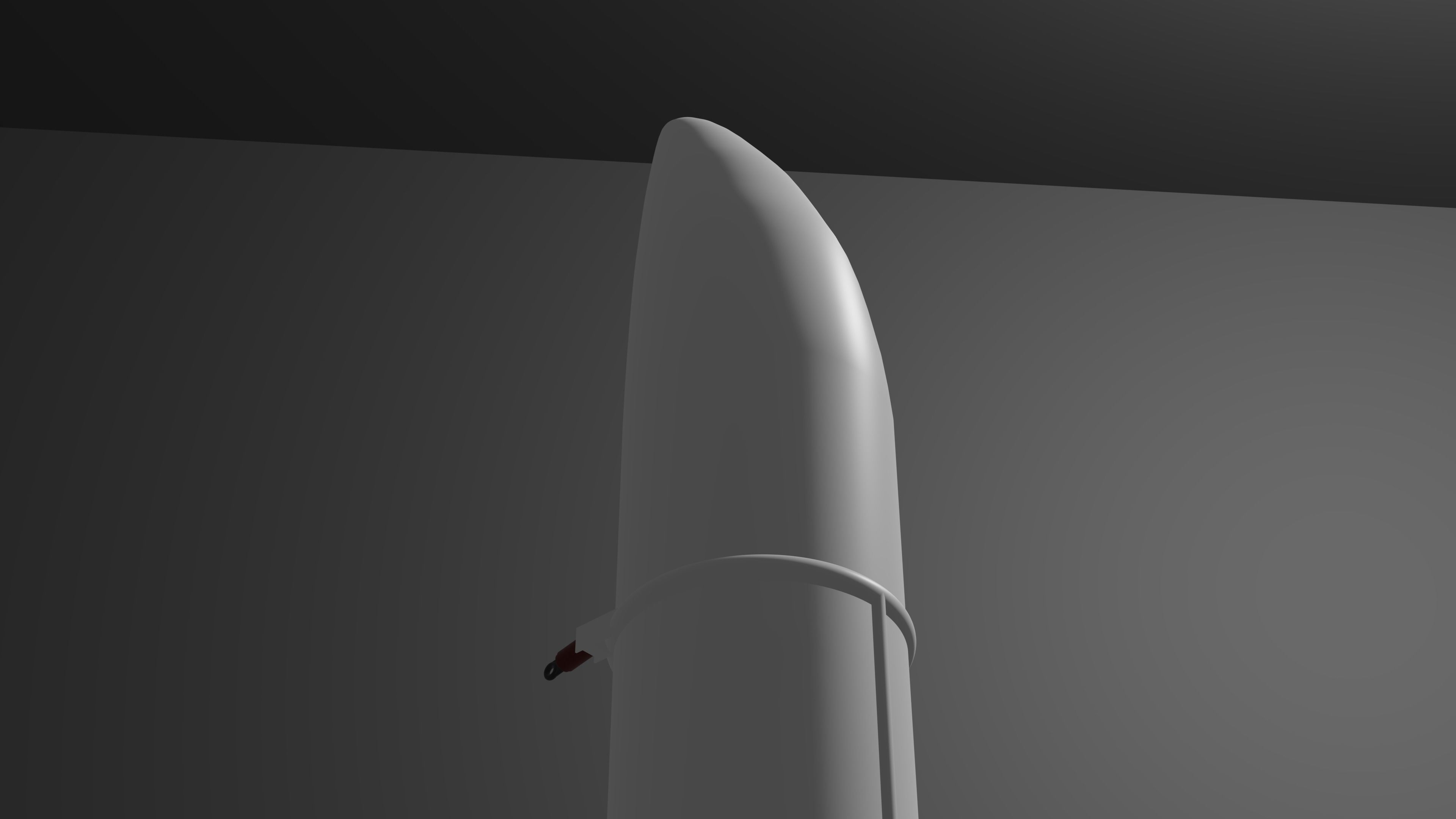 GEM-63 - Solid Rocket Booster Free 3D model_6