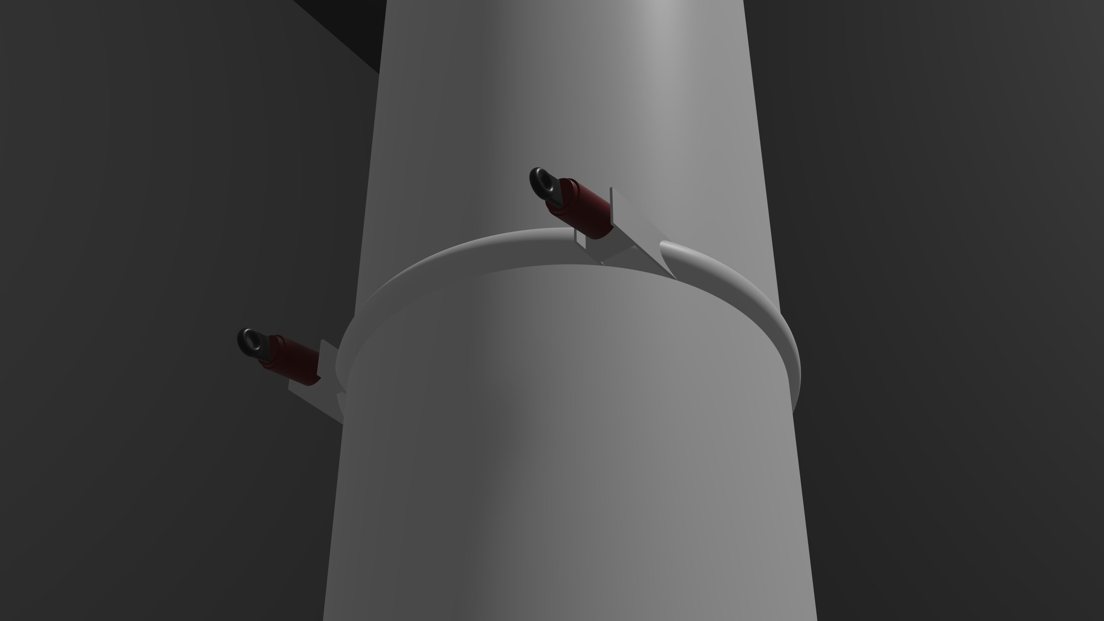 GEM-63 - Solid Rocket Booster Free 3D model_7