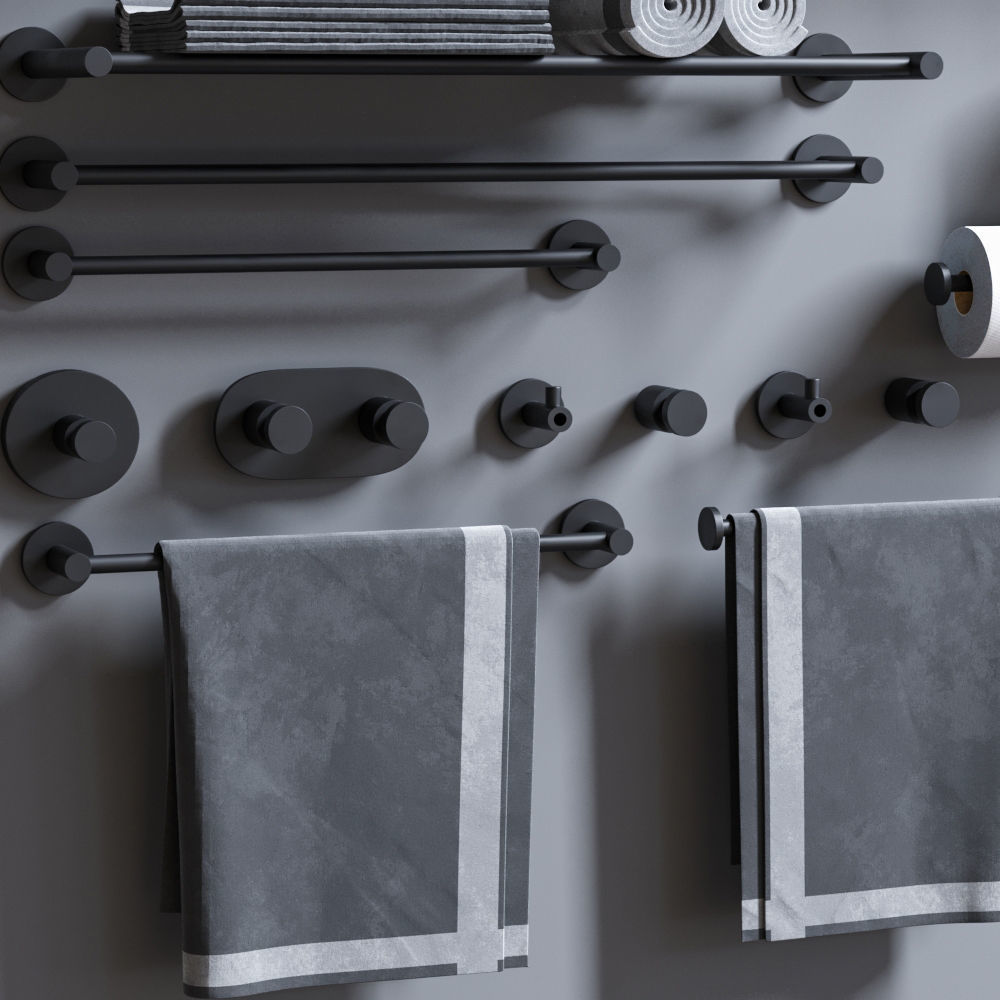 SANCO ERGON Bathroom Accessories 3D model_4