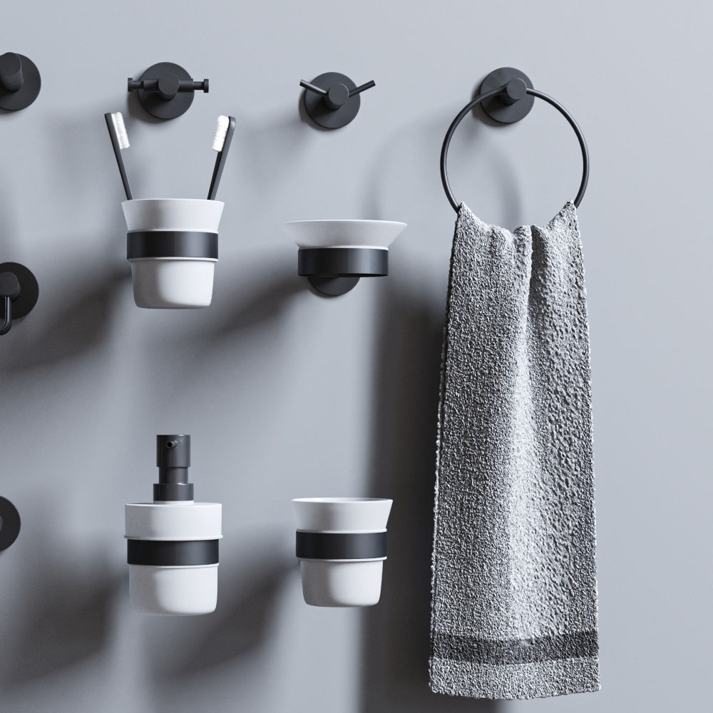 SANCO ERGON Bathroom Accessories 3D model_5