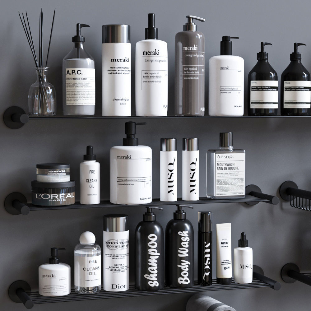 SANCO ERGON Bathroom Accessories 3D model_1