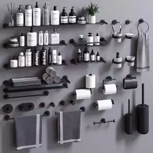 SANCO ERGON Bathroom Accessories 3D model