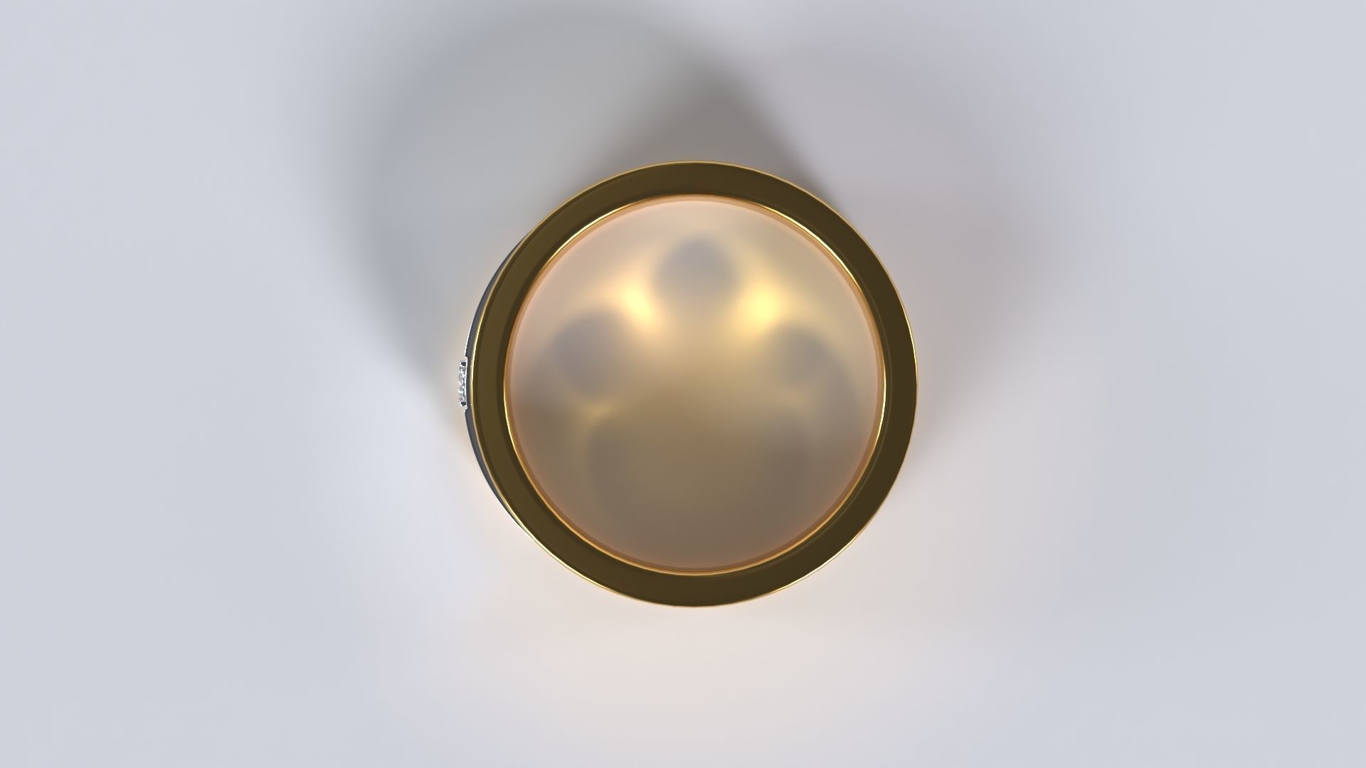 The Confident Male Ring - Low poly 3d model Low-poly 3D model_1