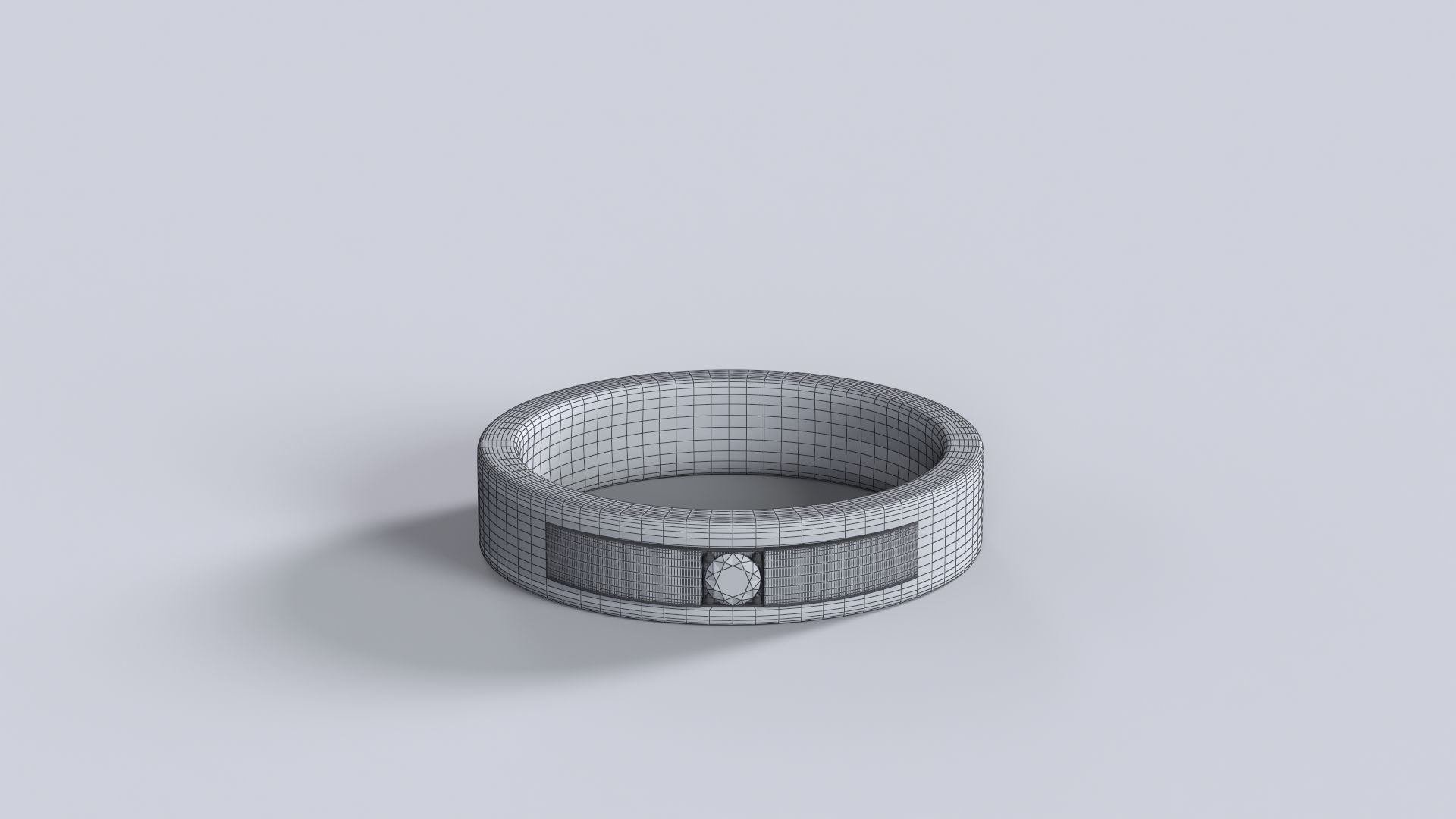 The Confident Male Ring - Low poly 3d model Low-poly 3D model_6