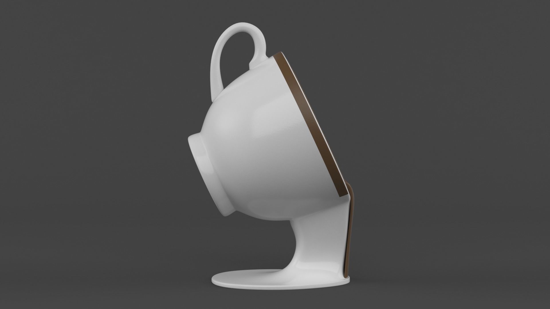 Coffee Cup Chair 3D model_4
