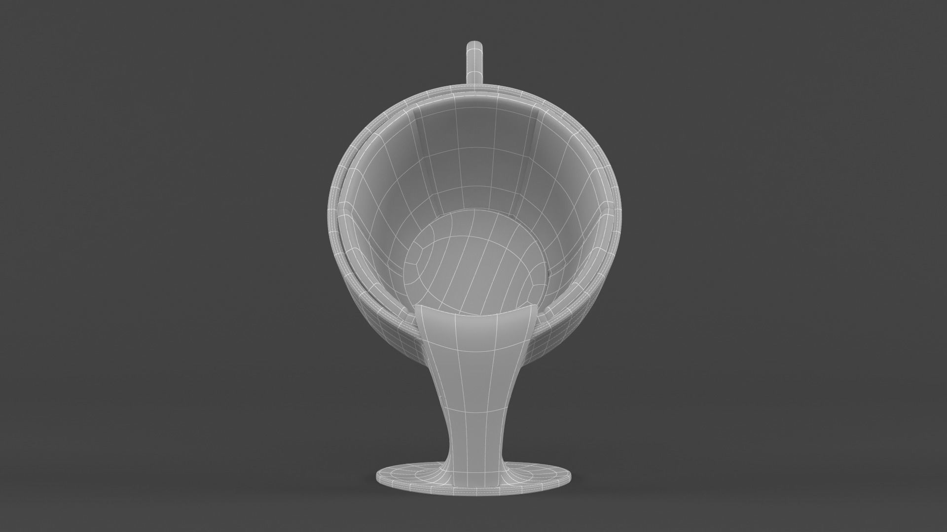 Coffee Cup Chair 3D model_9