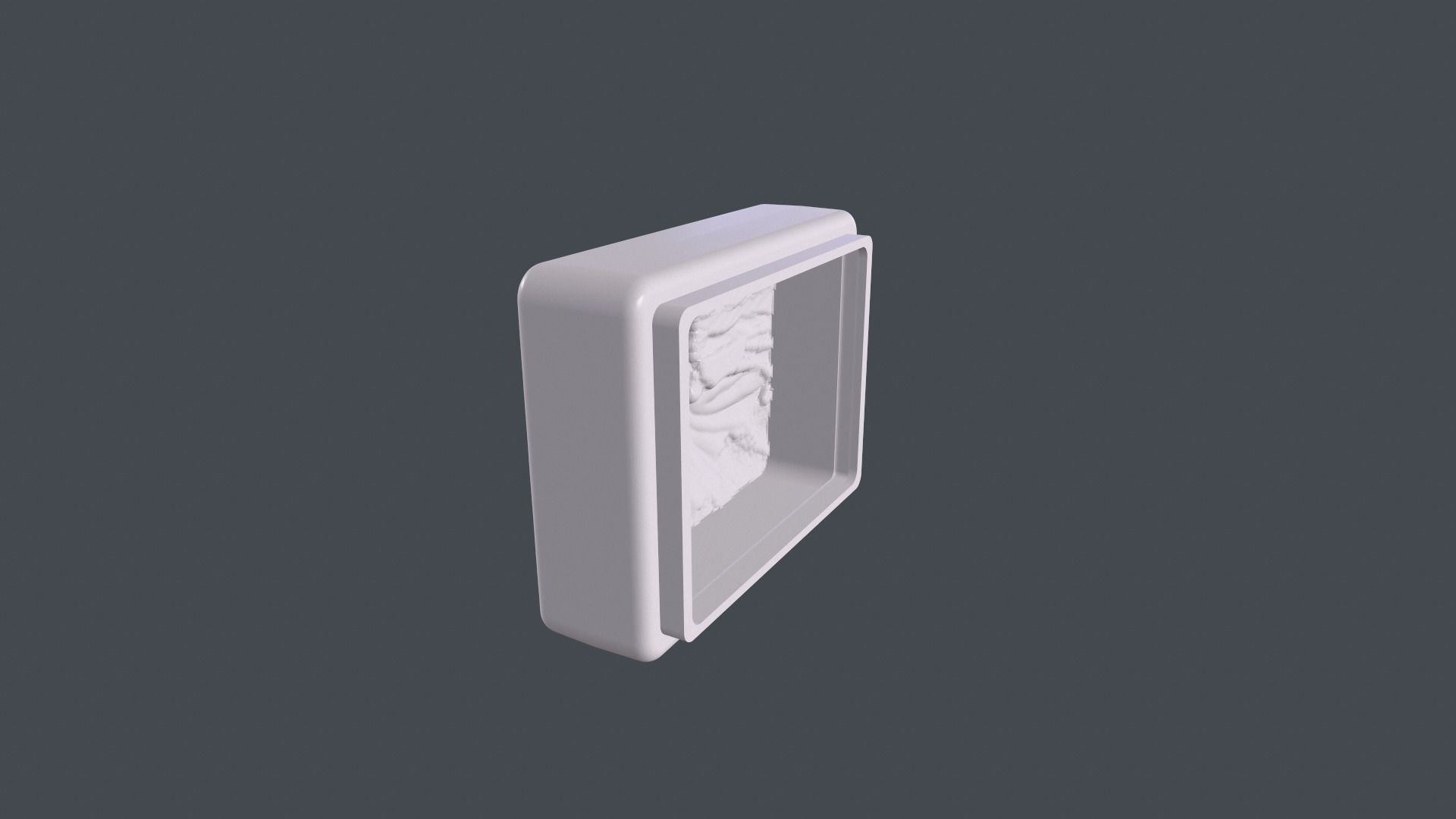 A girl on a lavender field SOAP master  3D print model_17