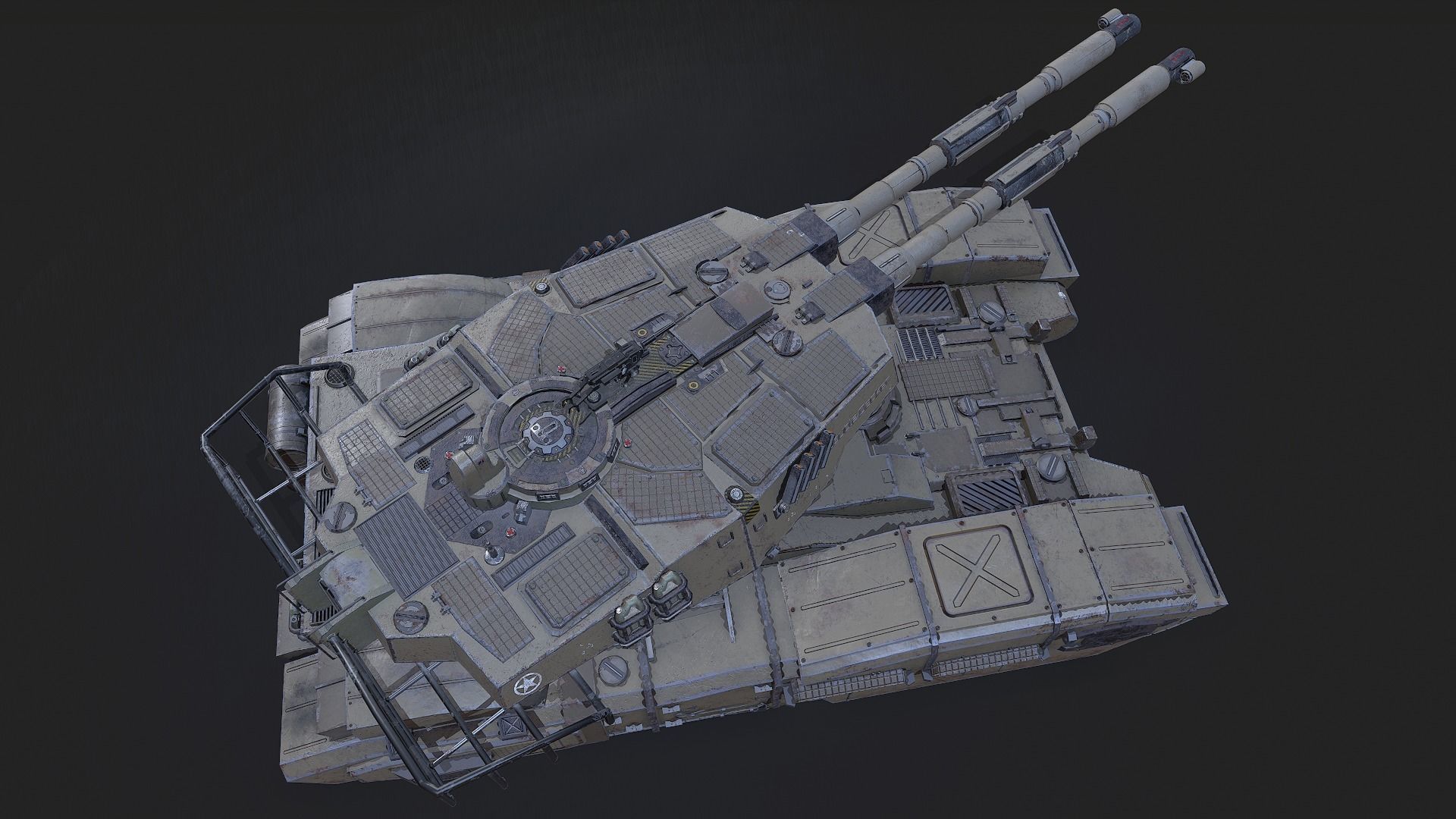3D model Type 61 tank VR / AR / low-poly | CGTrader