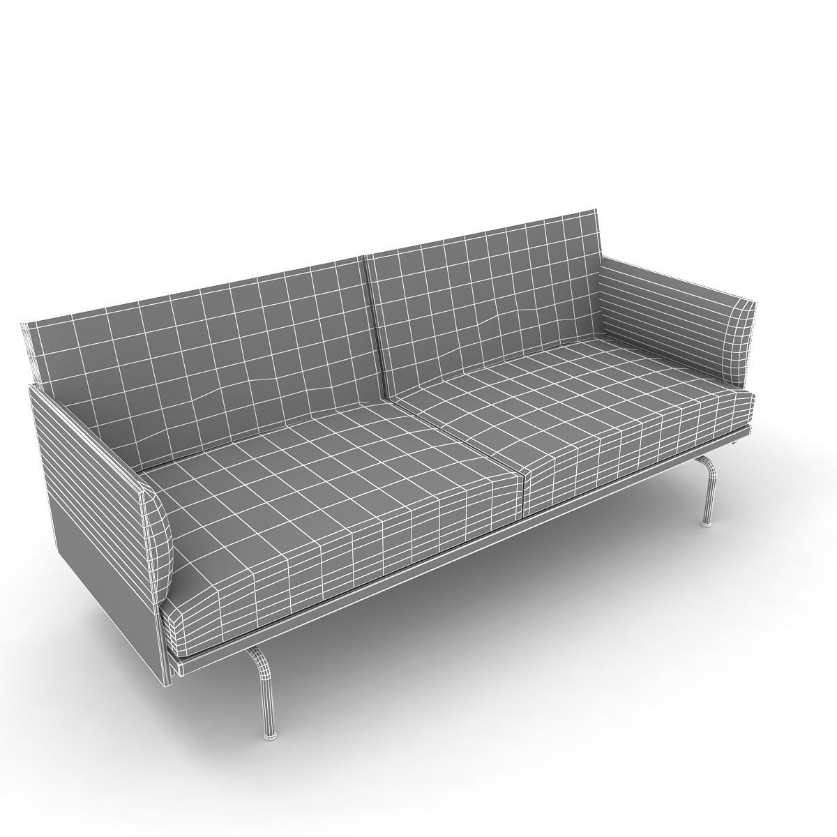 Muuto Outline Sofa Collection 3D model_22