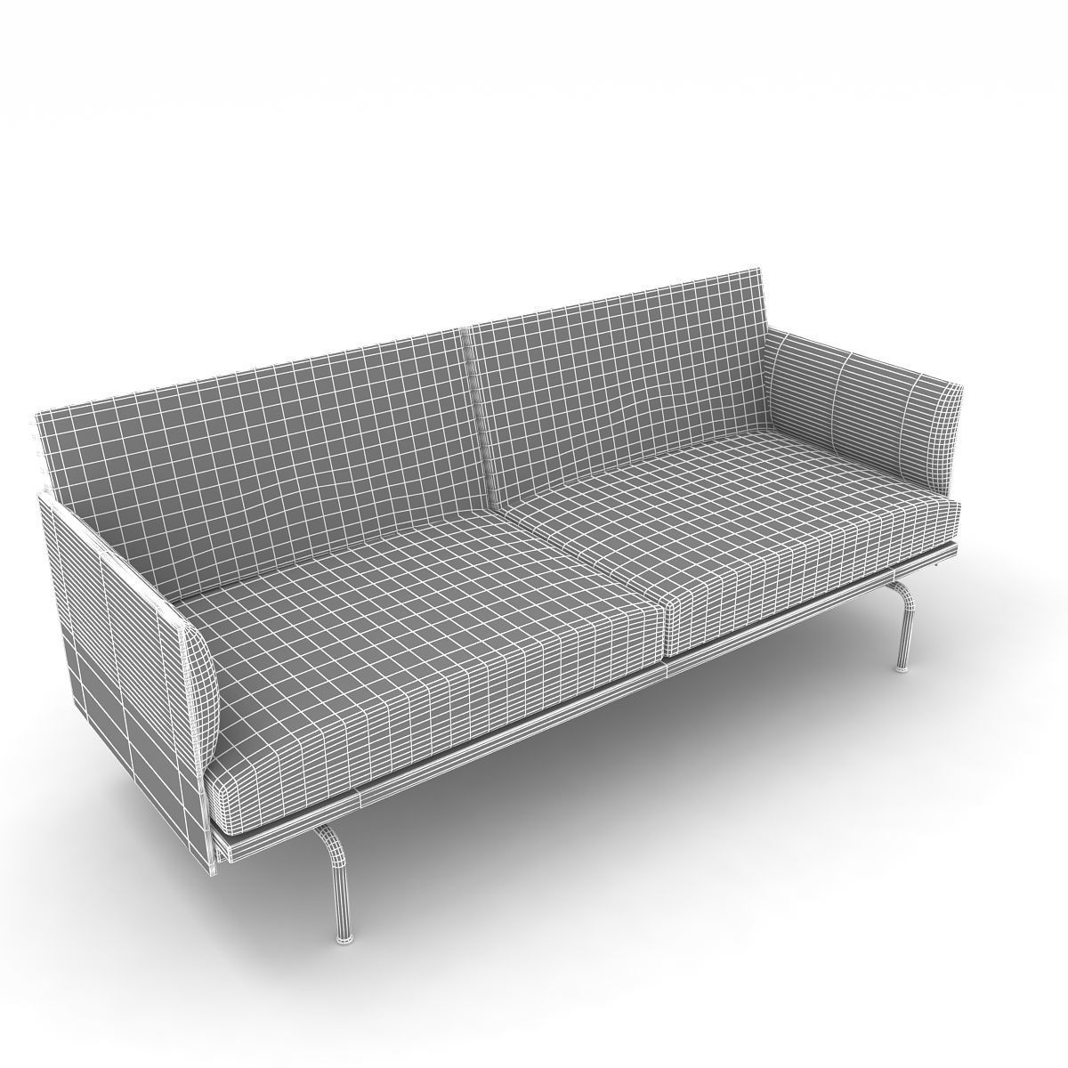 Muuto Outline Sofa Collection 3D model_23