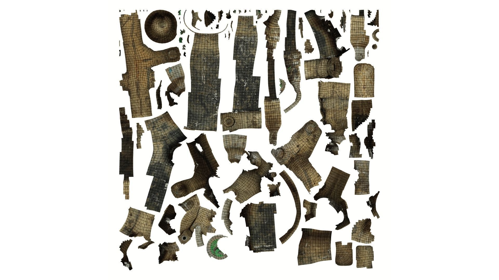 Scrap Metal Raw Scanned 3D model_14