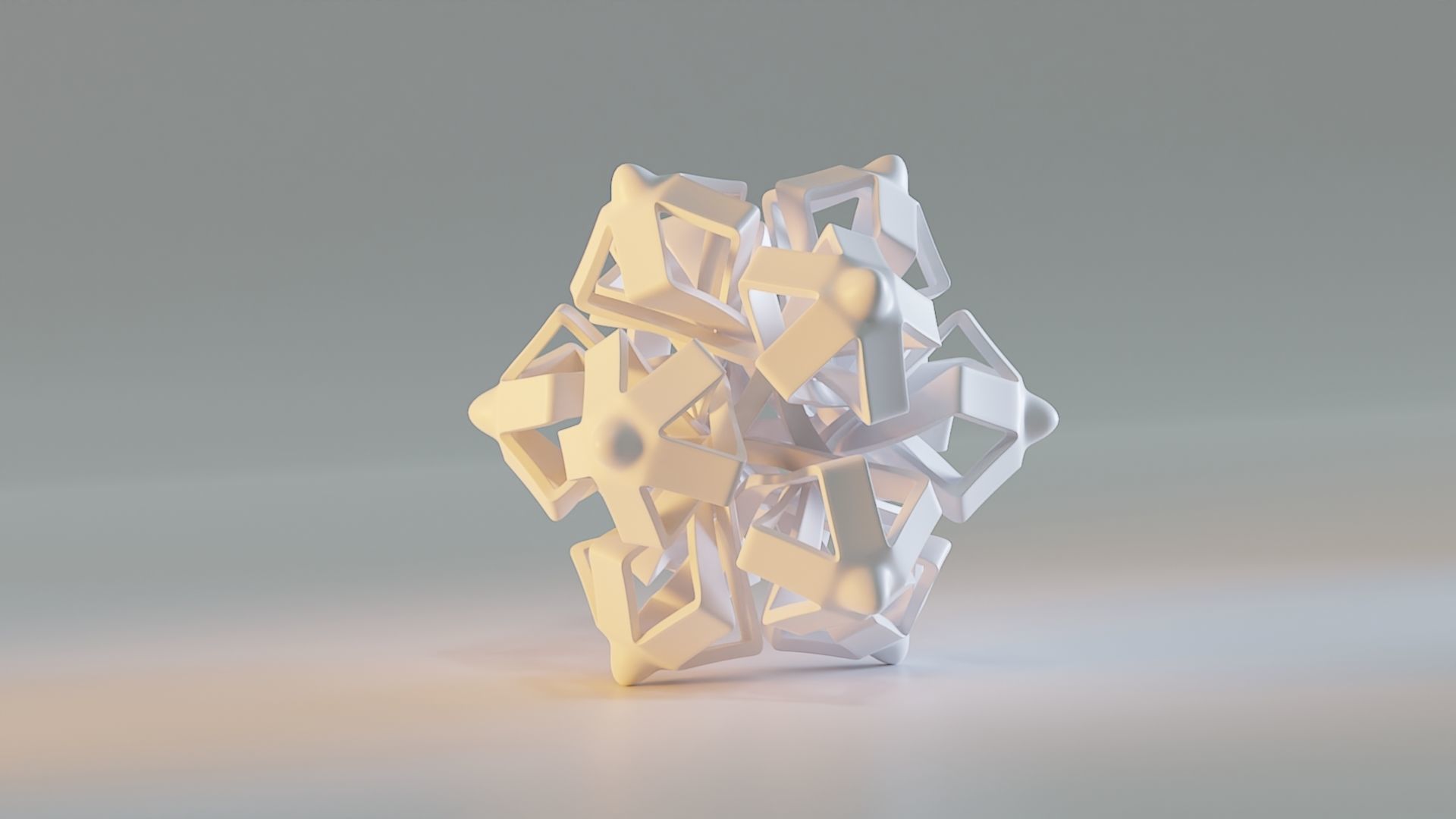 Icosahedron Bloom Variant 1 3D Print 3D print model_5