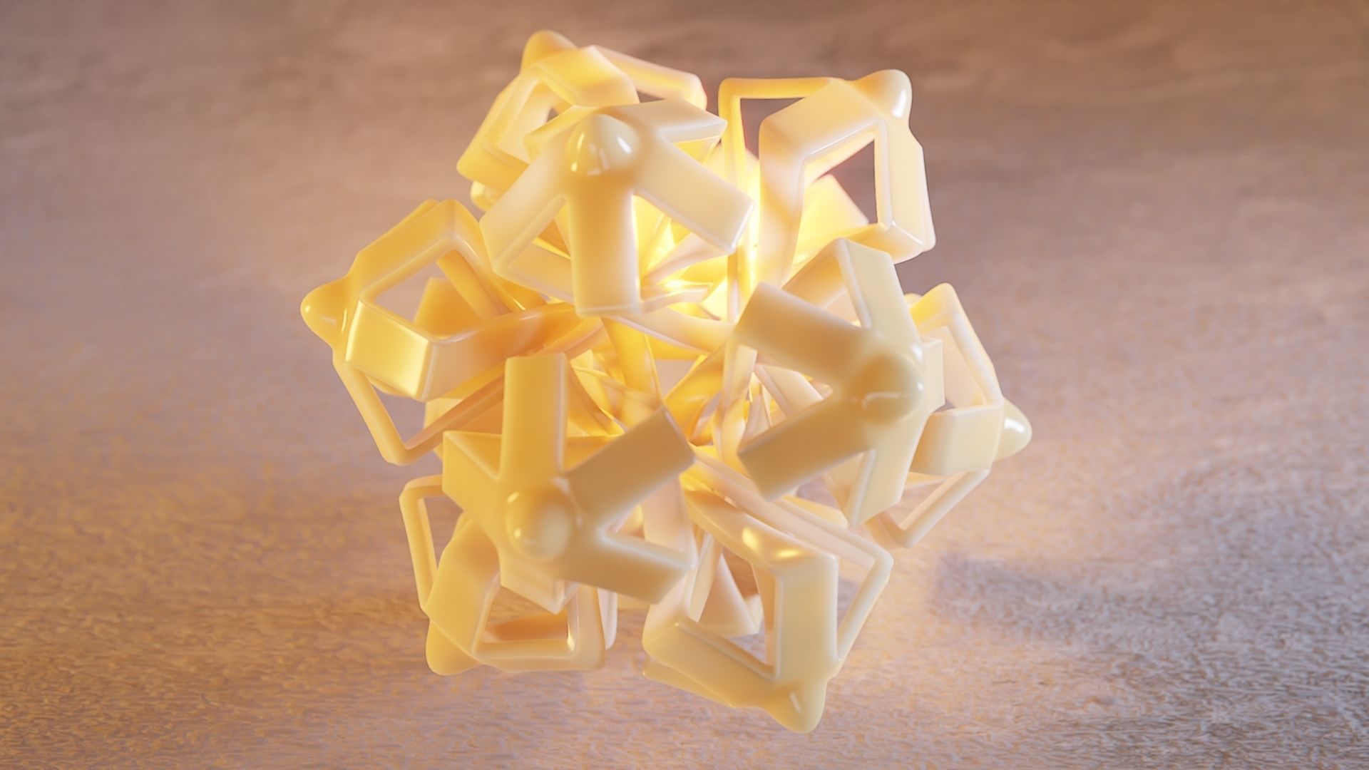 Icosahedron Bloom Variant 1 3D Print 3D print model_1