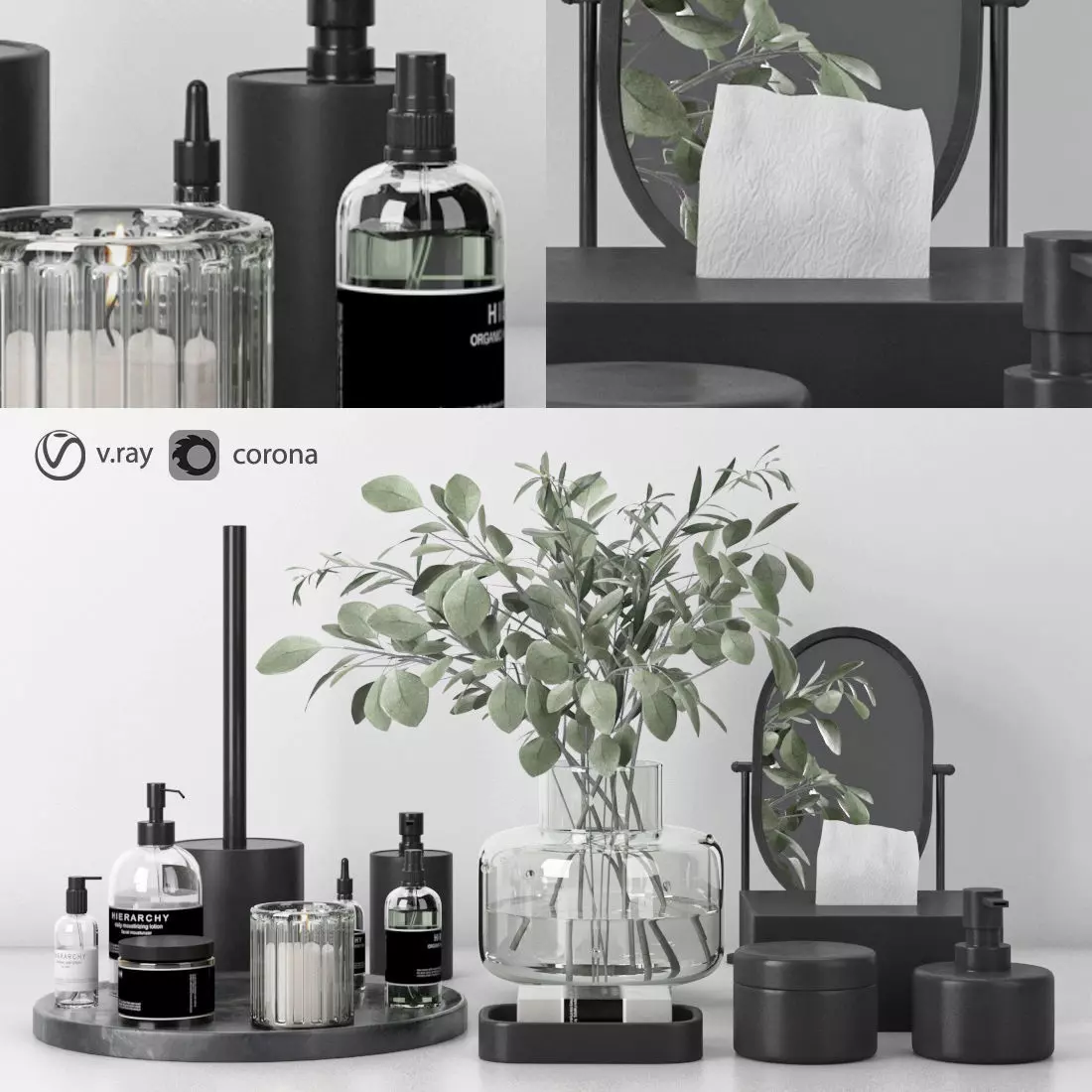 bathroom set 25 3D model_0