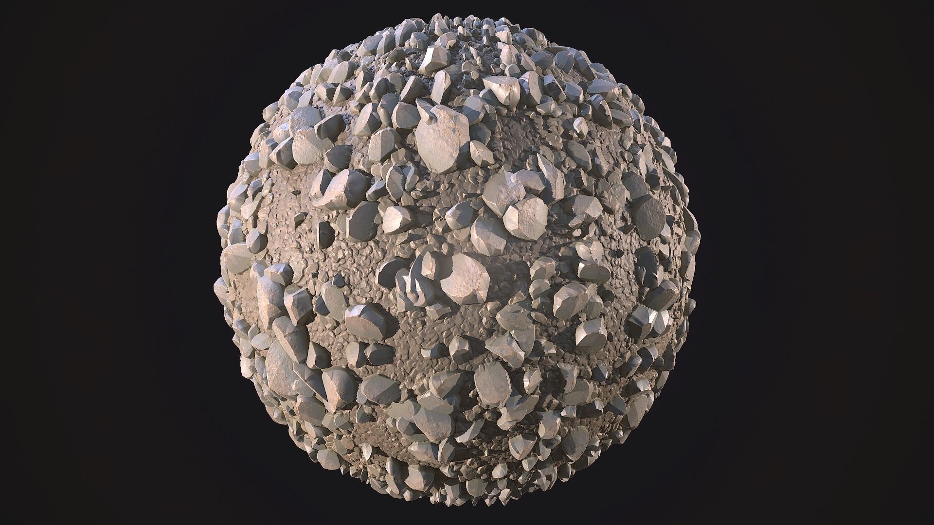 Rocks Ground Material Texture_1