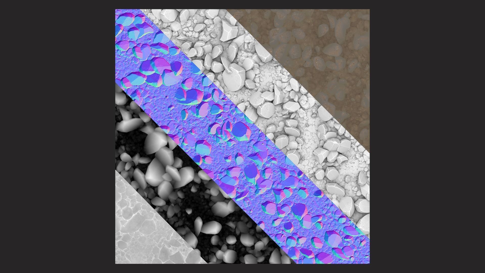 Rocks Ground Material Texture_6