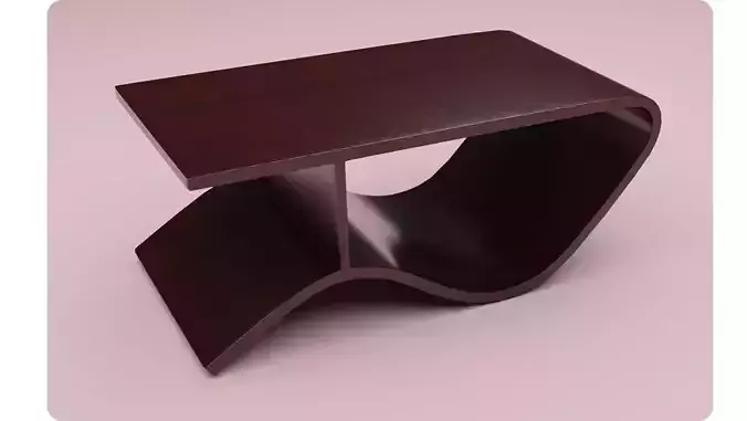 Concept design table Rosewood 3D model Low-poly 3D model Concept design table Rosewood 3D model Low-poly 3D model
