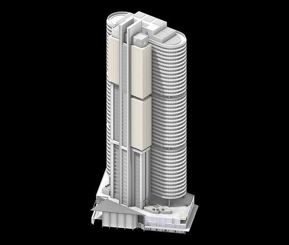 Sydney International Tower 3D model