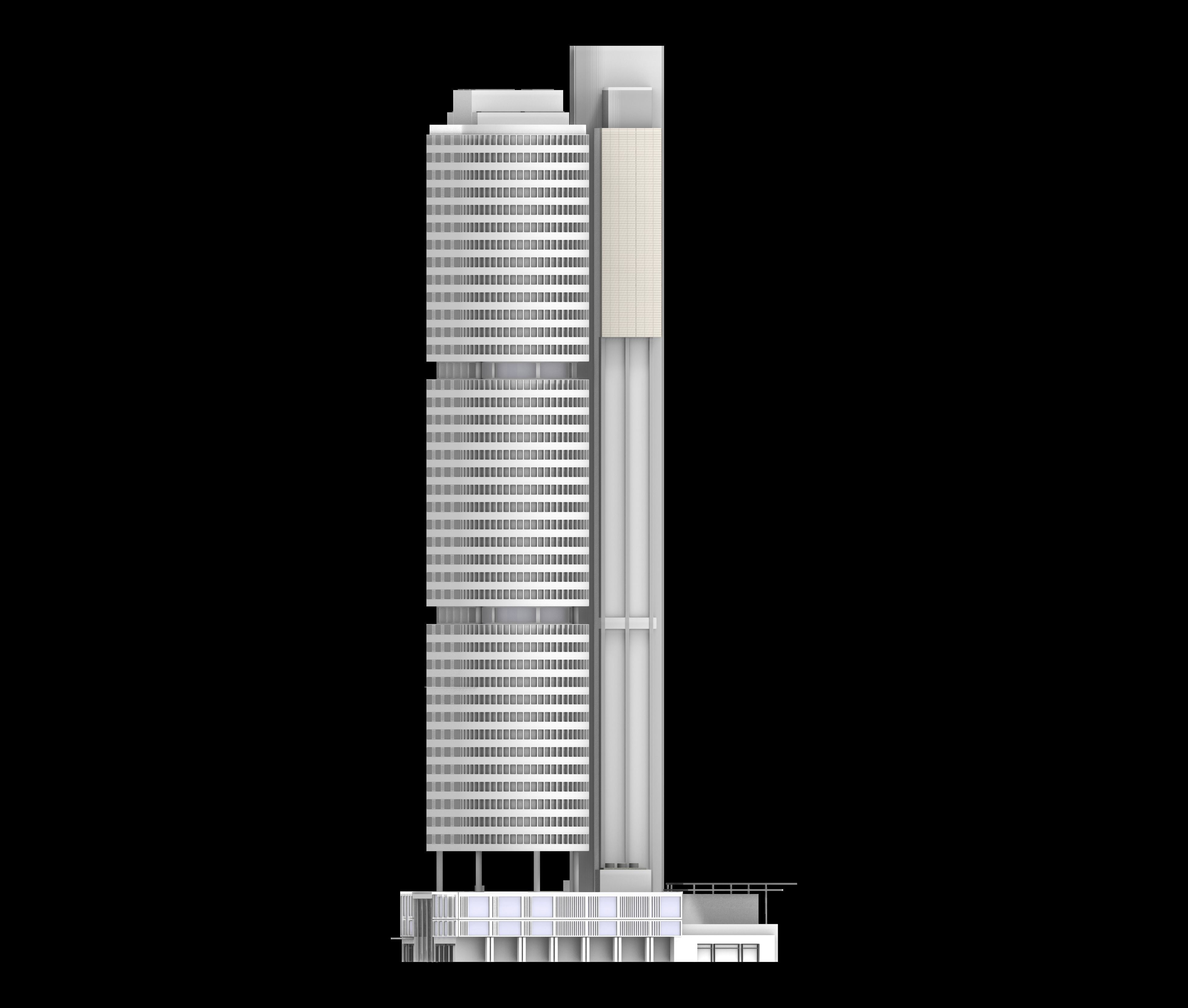 Sydney International Tower 3D model_5