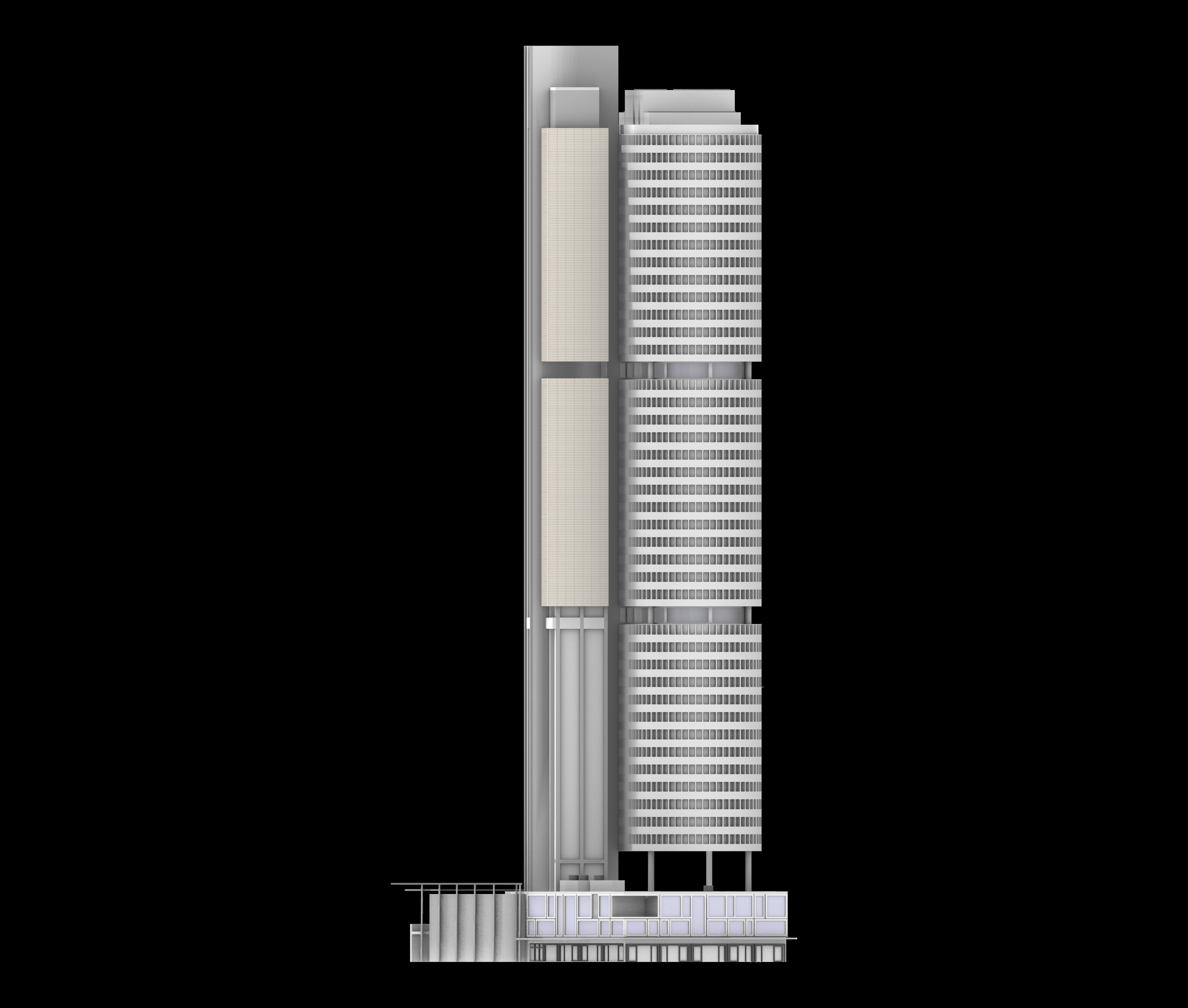 Sydney International Tower 3D model_4